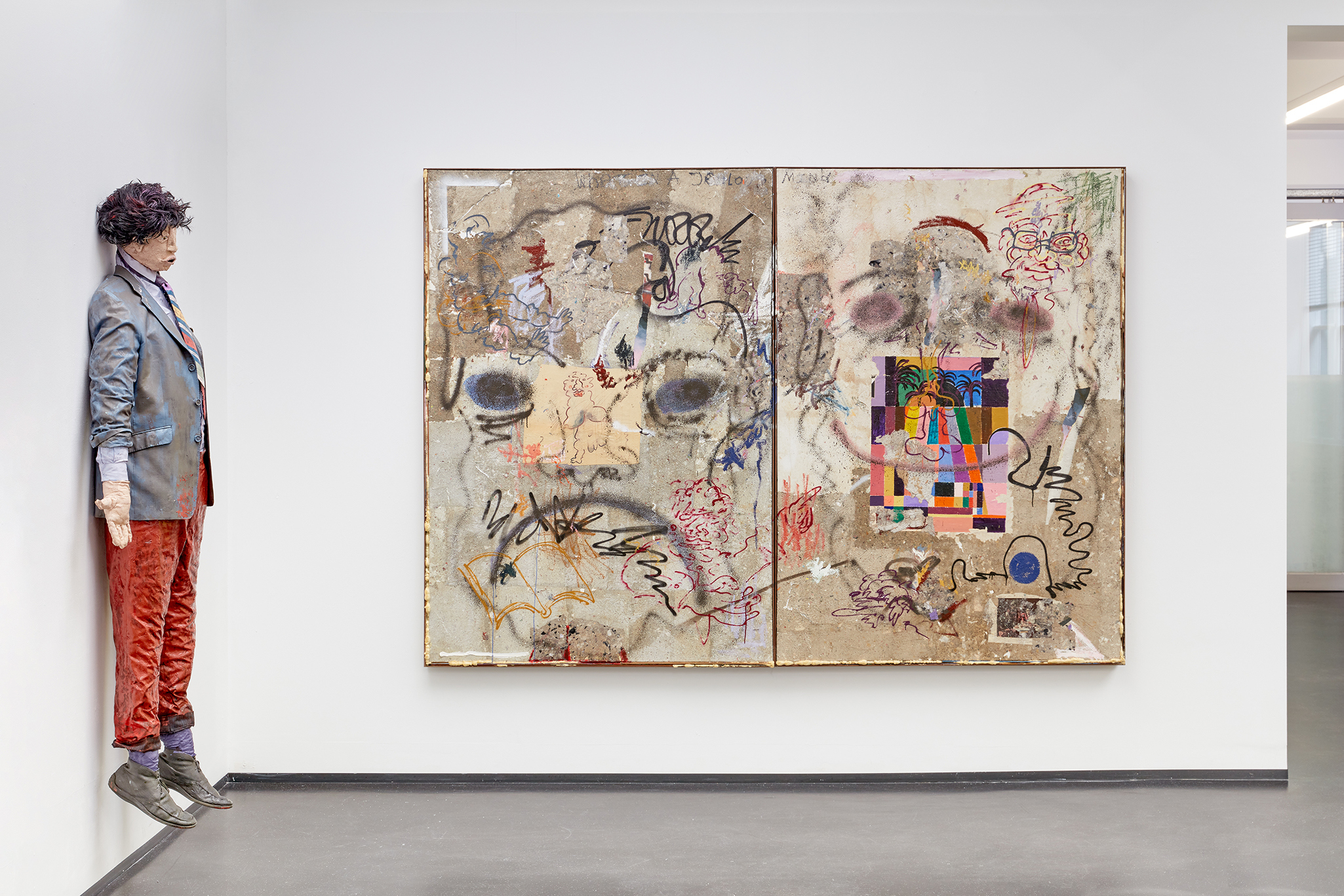 Exhibition view Happy To Hear You're Doing Fine, Kunstencentrum 38CC, Delft, 2023.