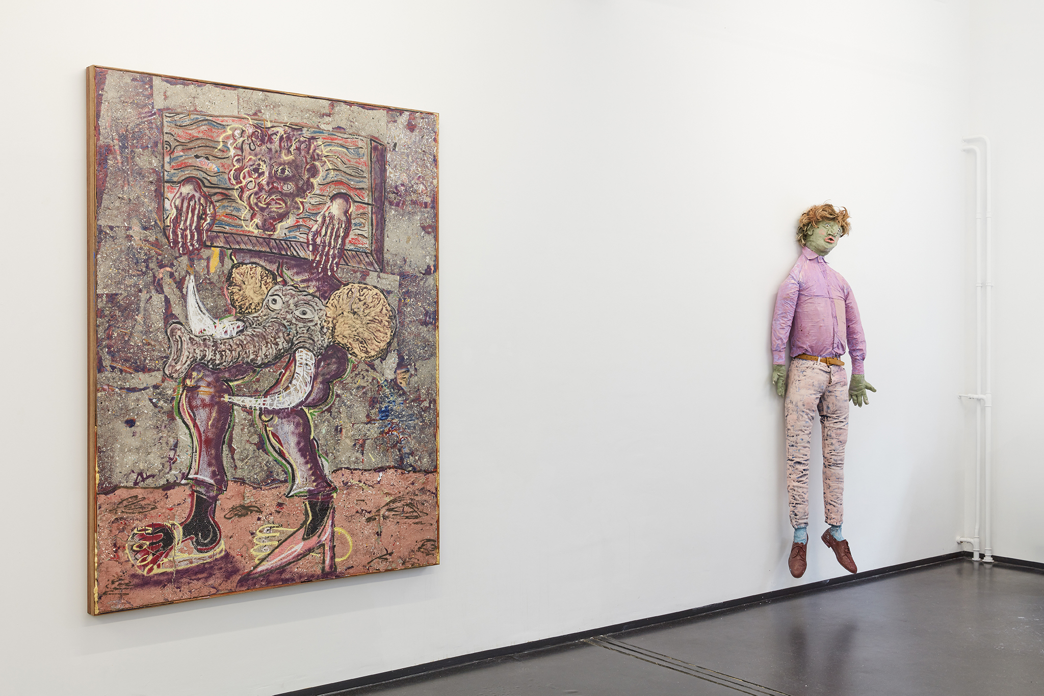 Exhibition view Happy To Hear You're Doing Fine, Kunstencentrum 38CC, Delft, 2023.