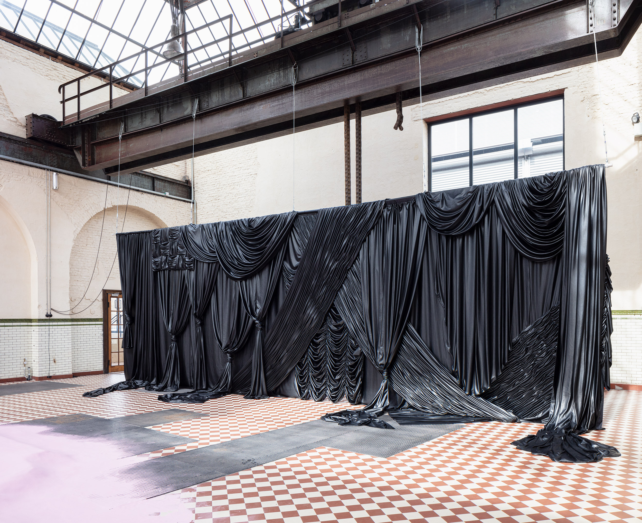 Curtain piece (disobedient), 2023 by Pauline Boudry & Renate Lorenz