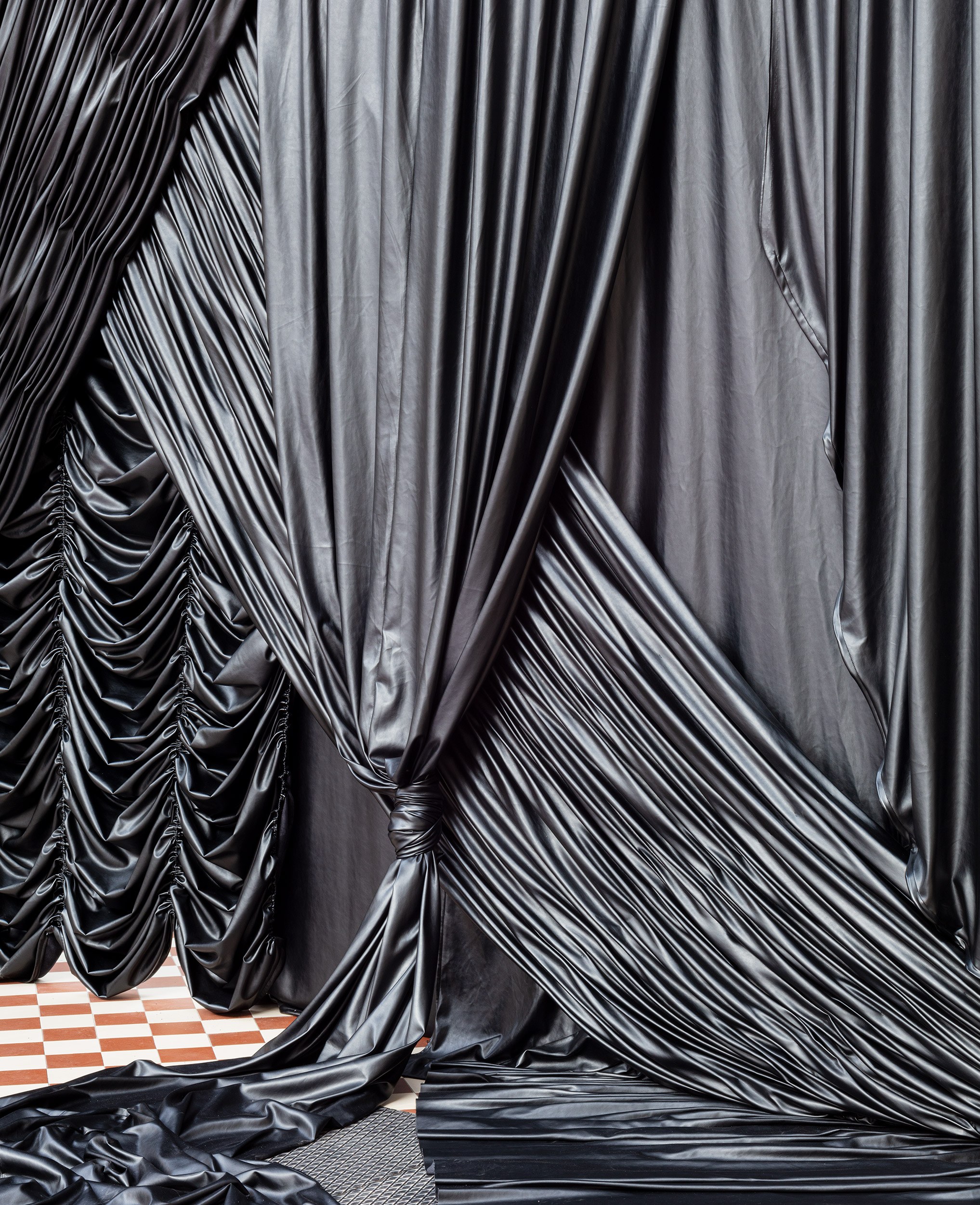 Curtain piece (disobedient), 2023 by Pauline Boudry & Renate Lorenz