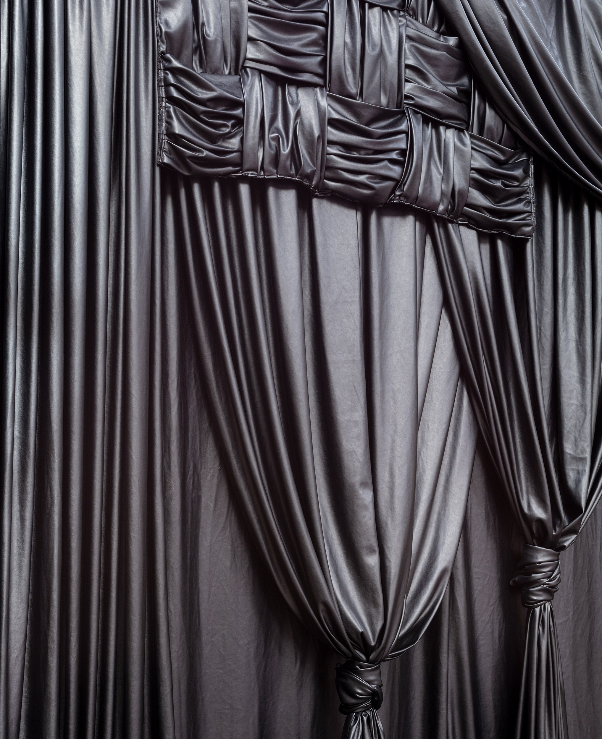 Curtain piece (disobedient) detail, 2023 by Pauline Boudry & Renate Lorenz