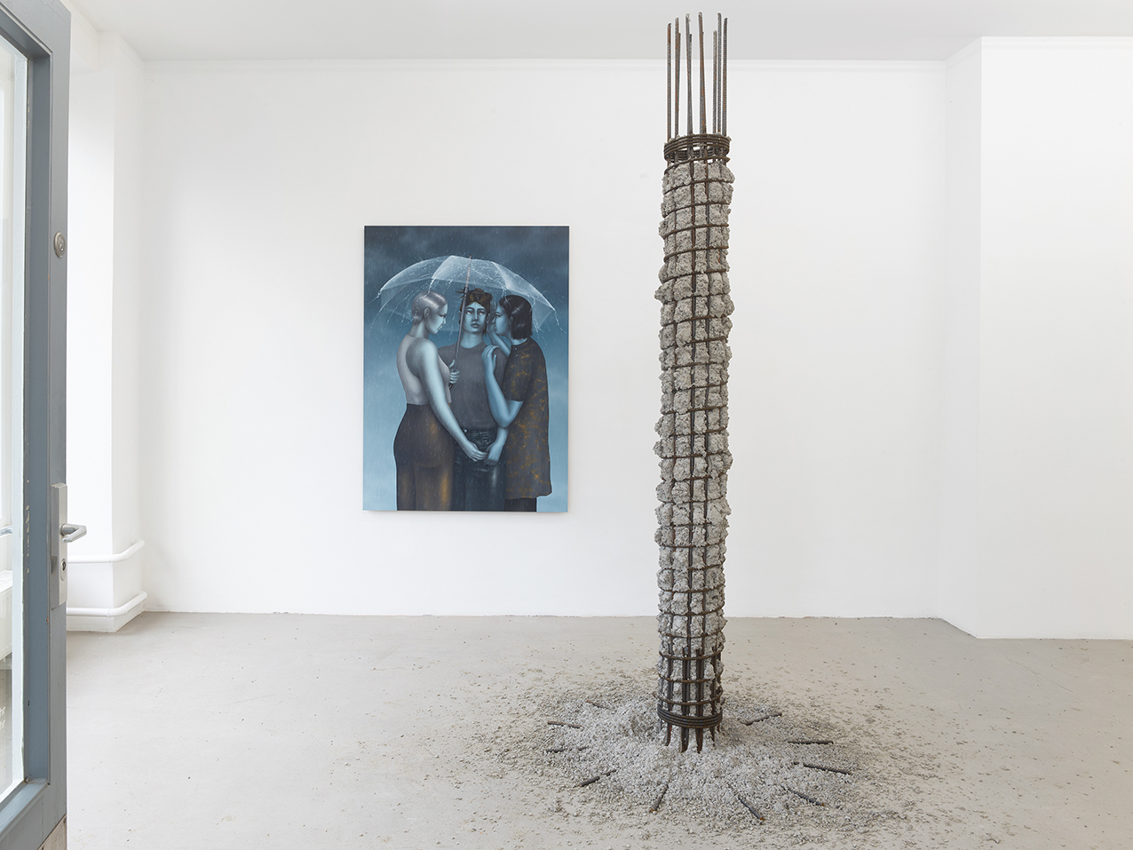 Installation view: Céline Ducrot & Karsten Födinger, Kadel Willborn, Düsseldorf, 2023