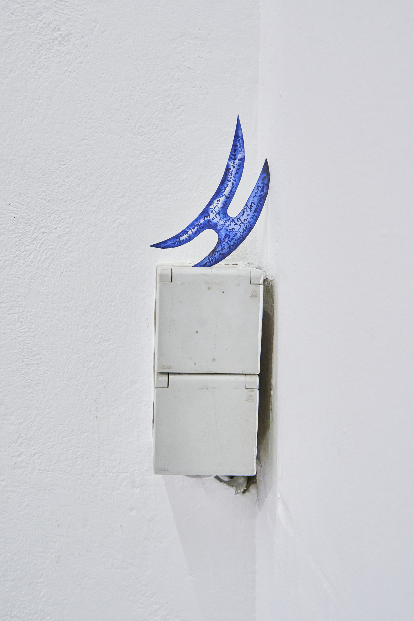 Leontine Koehn: Volubile; iteration III, aquarell on paper, 2023