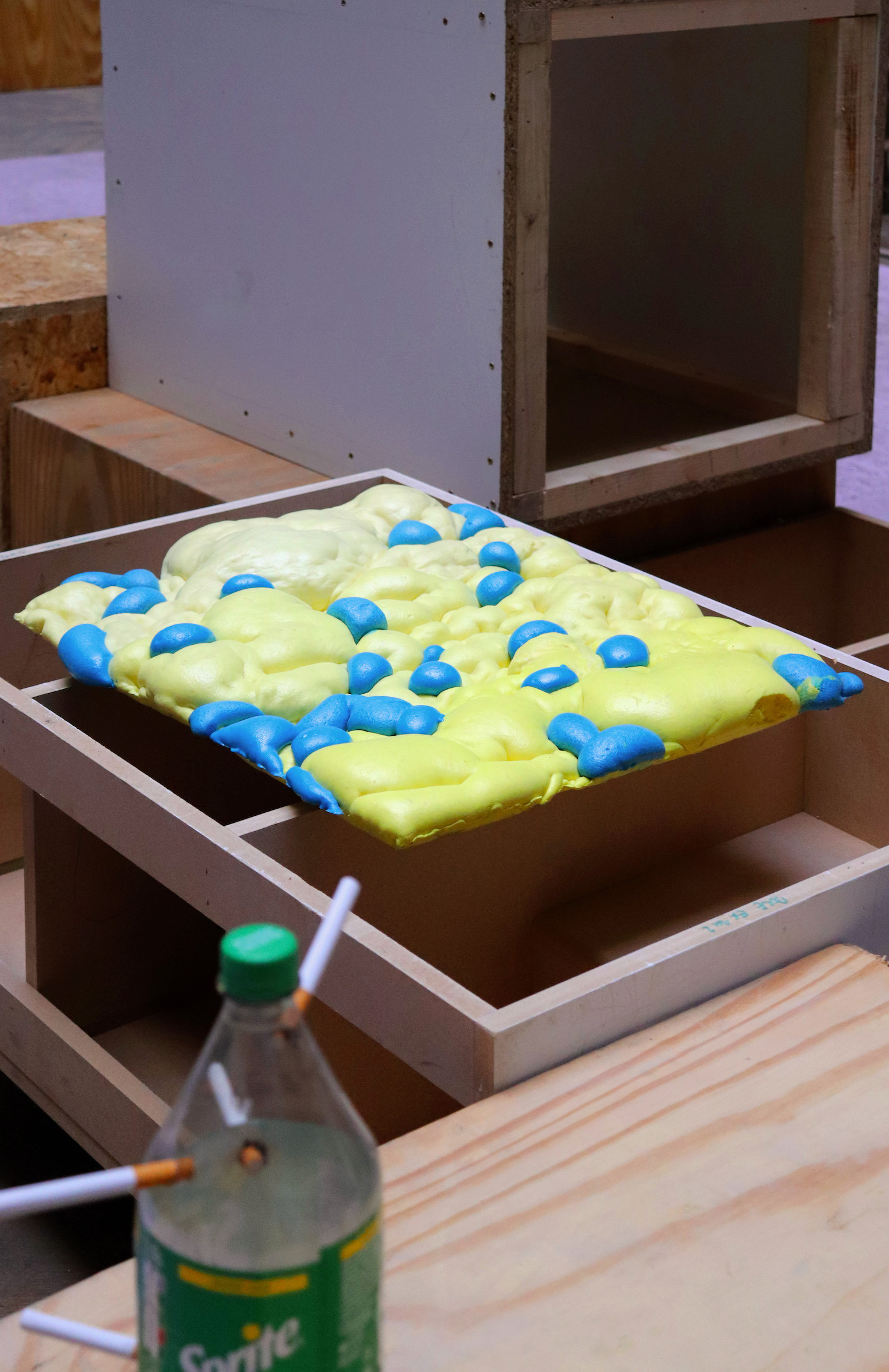 Fabien Karp, Sunny Day, PU foam, 50 x 60 cm, 2022