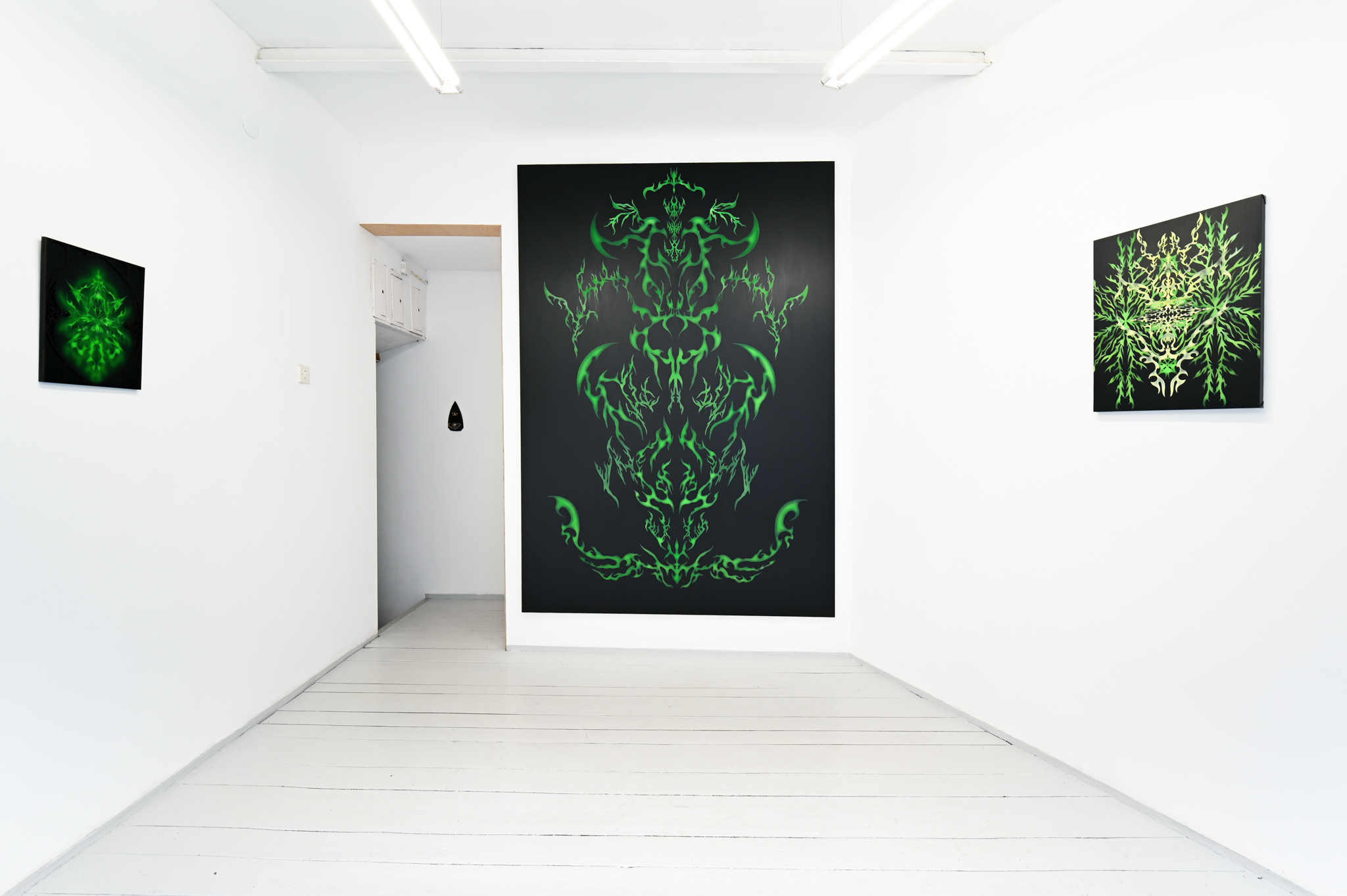 Justyna Baśnik, Adoratio, exhibition view, Łęctwo 2023