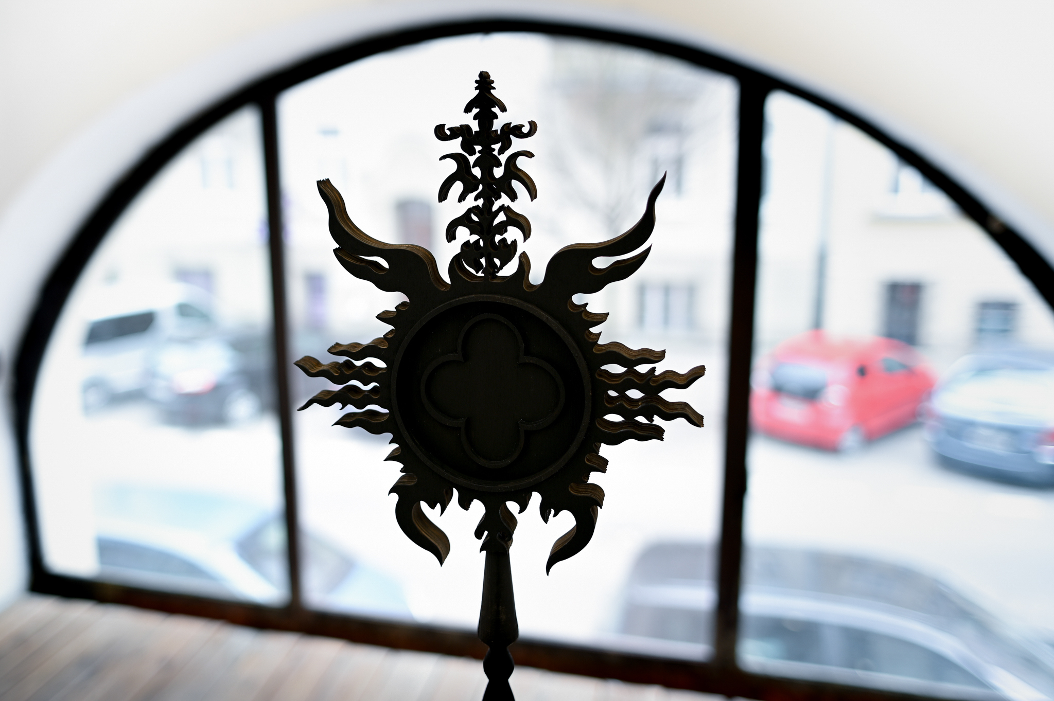 Justyna Baśnik, Adoratio, exhibition view, Łęctwo 2023