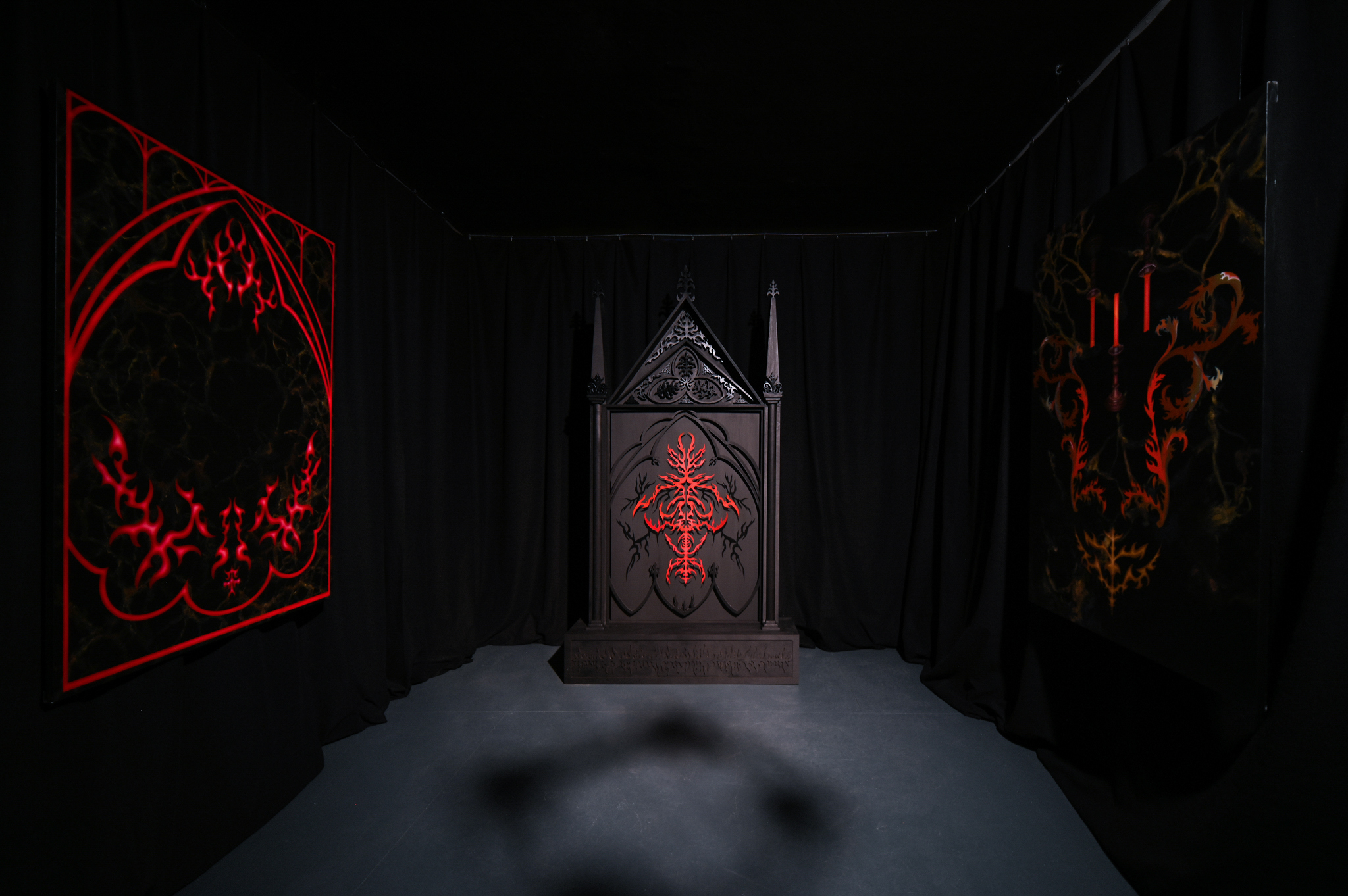 Justyna Baśnik, Adoratio, exhibition view, Łęctwo 2023