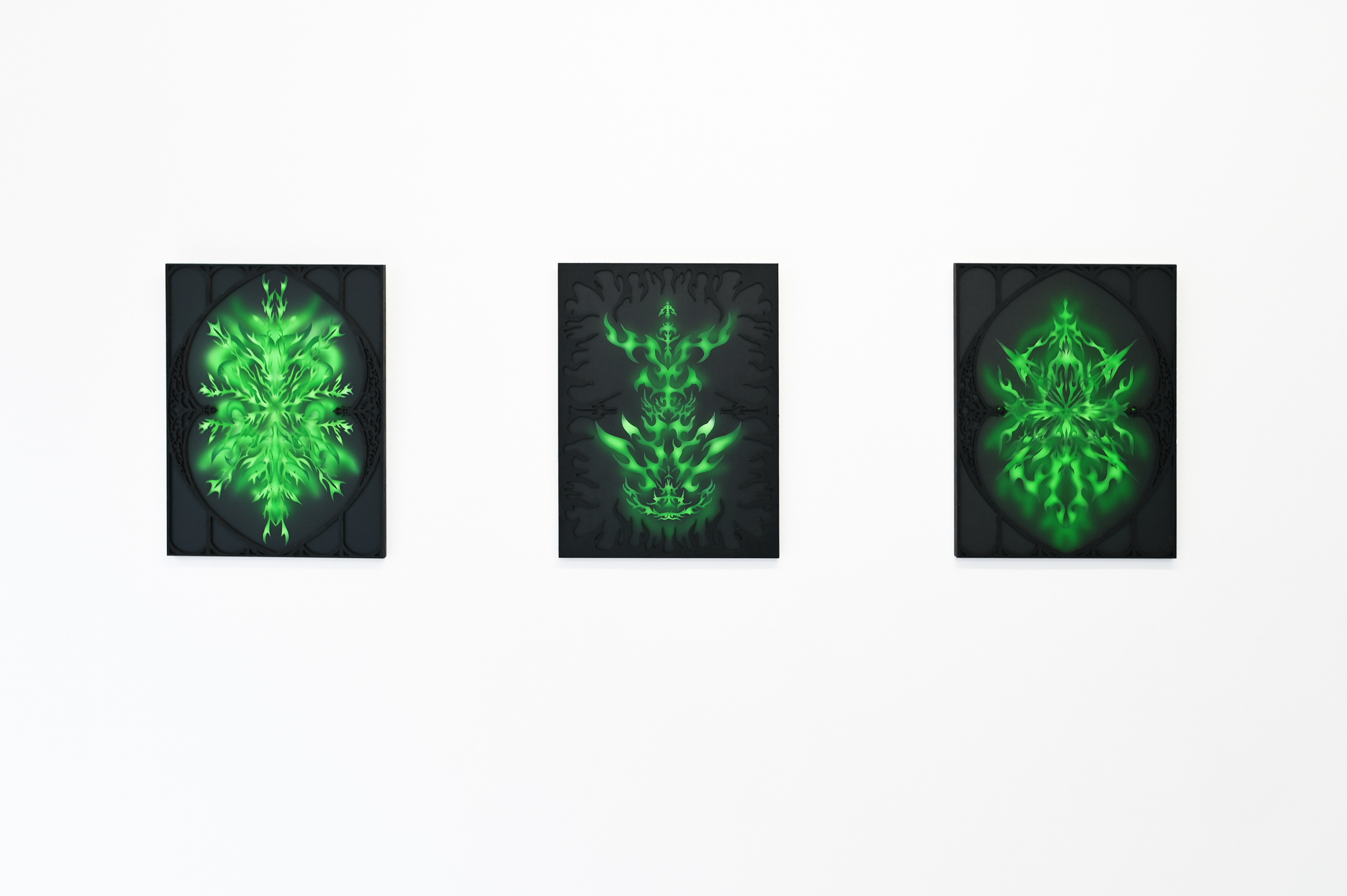 Justyna Baśnik, Adoratio, exhibition view, Łęctwo 2023