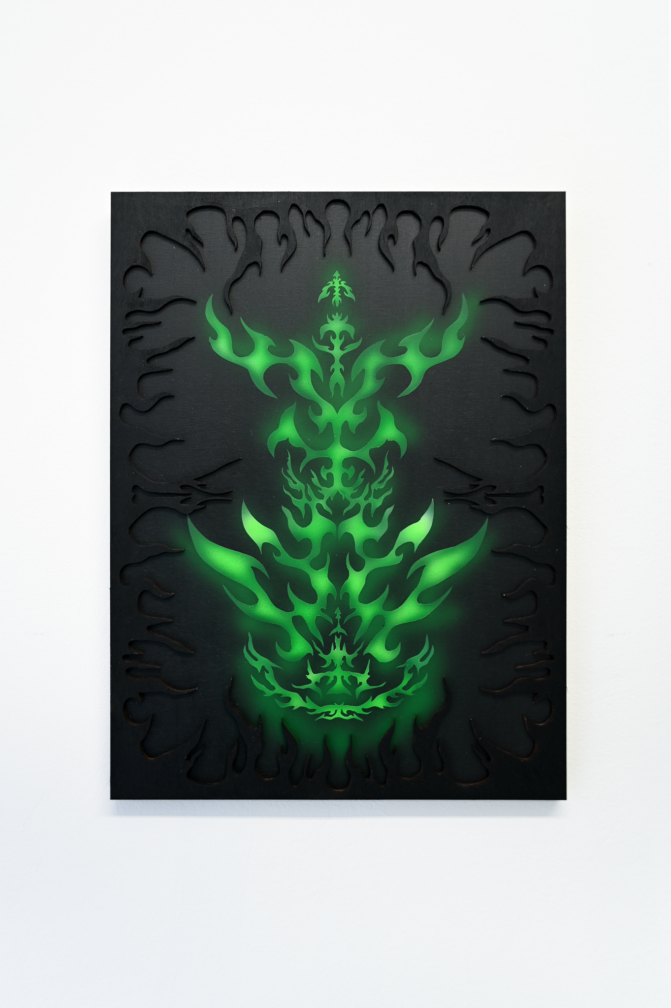 Justyna Baśnik, Adoratio, exhibition view, Łęctwo 2023