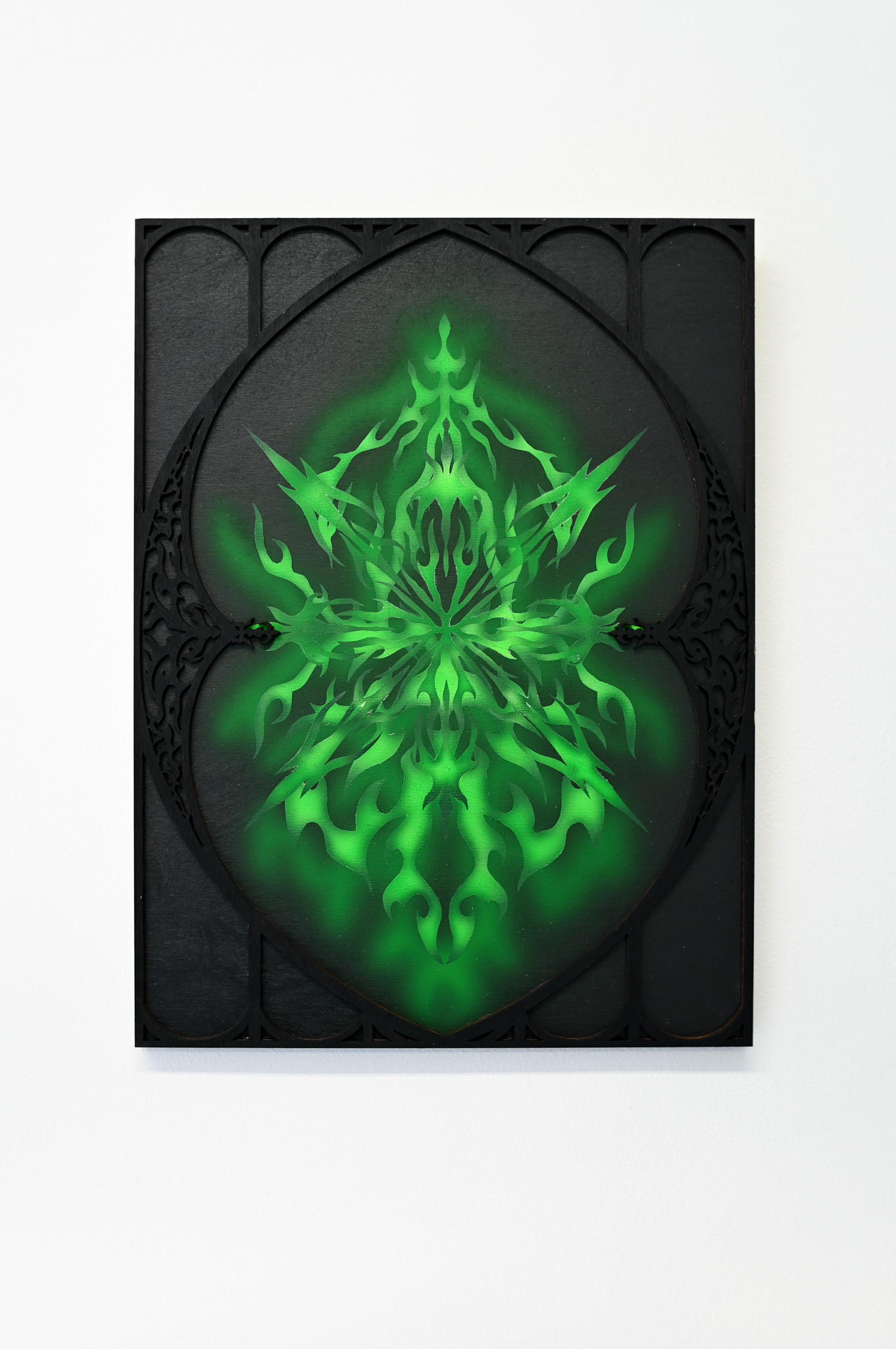 Justyna Baśnik, Adoratio, exhibition view, Łęctwo 2023