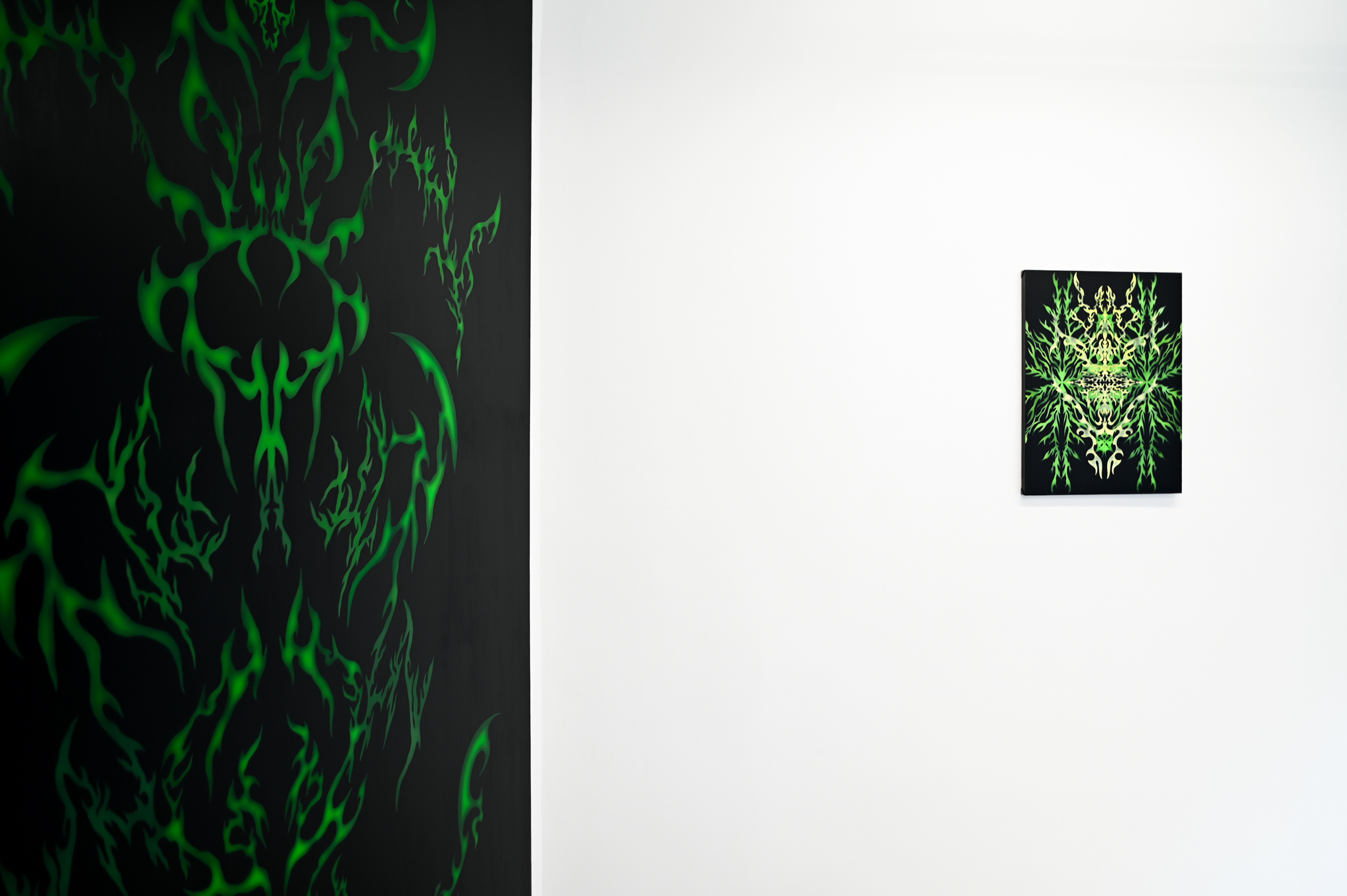 Justyna Baśnik, Adoratio, exhibition view, Łęctwo 2023