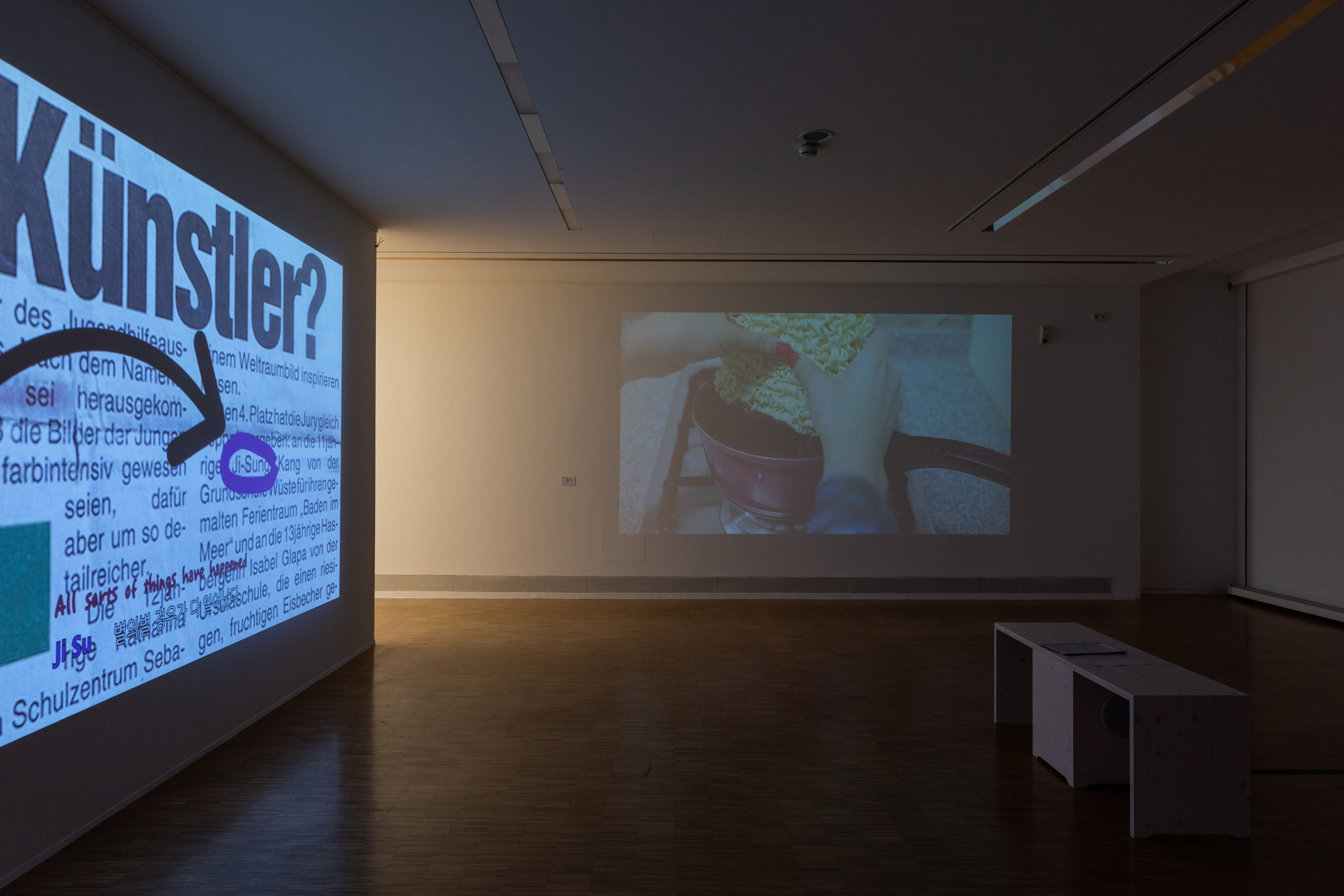 Videoworks by Ji Su Kang-Gatto, FLOAT, Second Floor Kunstmuseum Celle