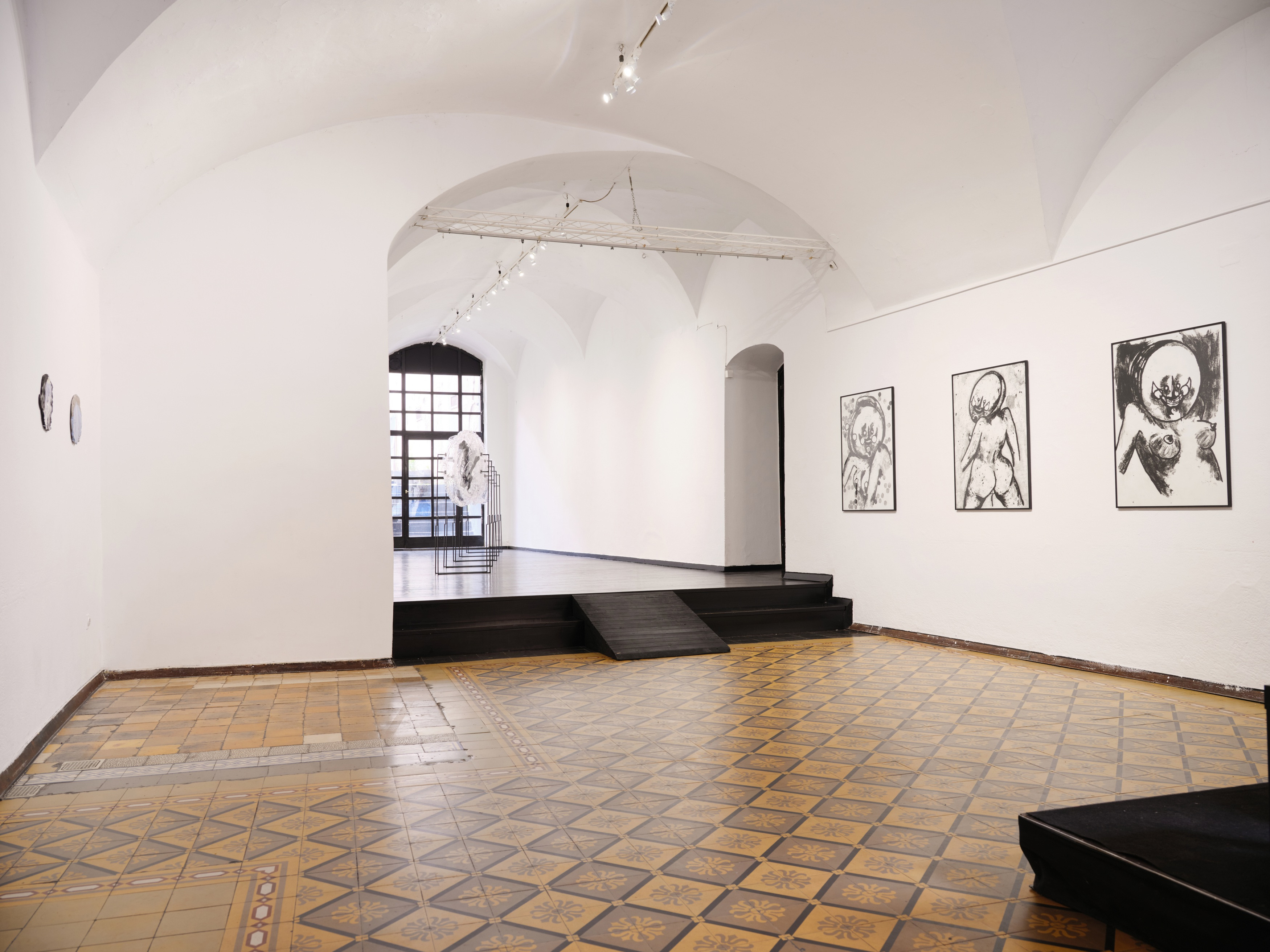 Swallets, 2023, ŠKUC Gallery, Ljubljana, exhibition view