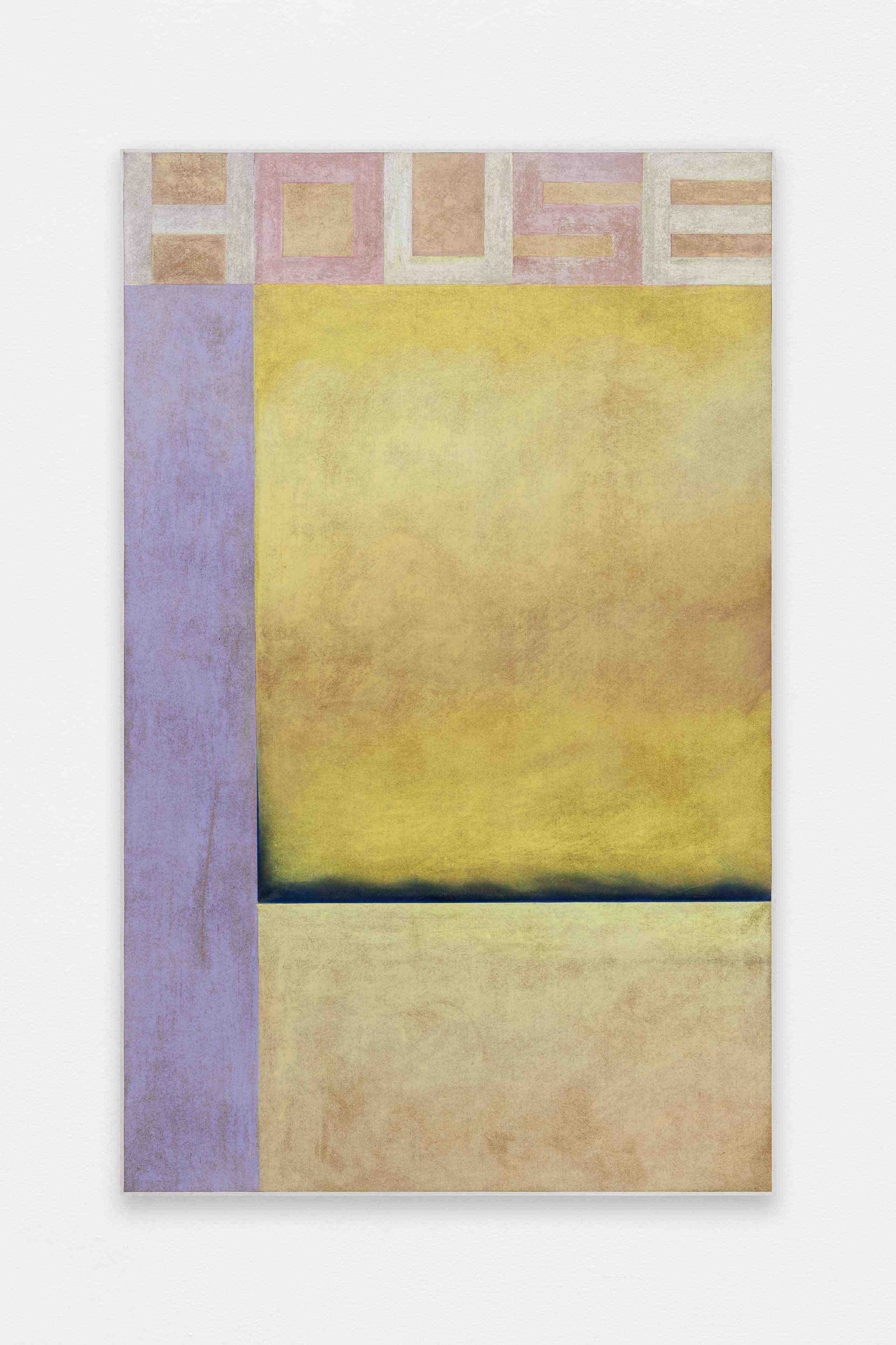 Jacent, Would You Like To Be A Hoe Too, 2023, Soft pastel on wood, artist frame, 120,8 x 75,6 cm, unique