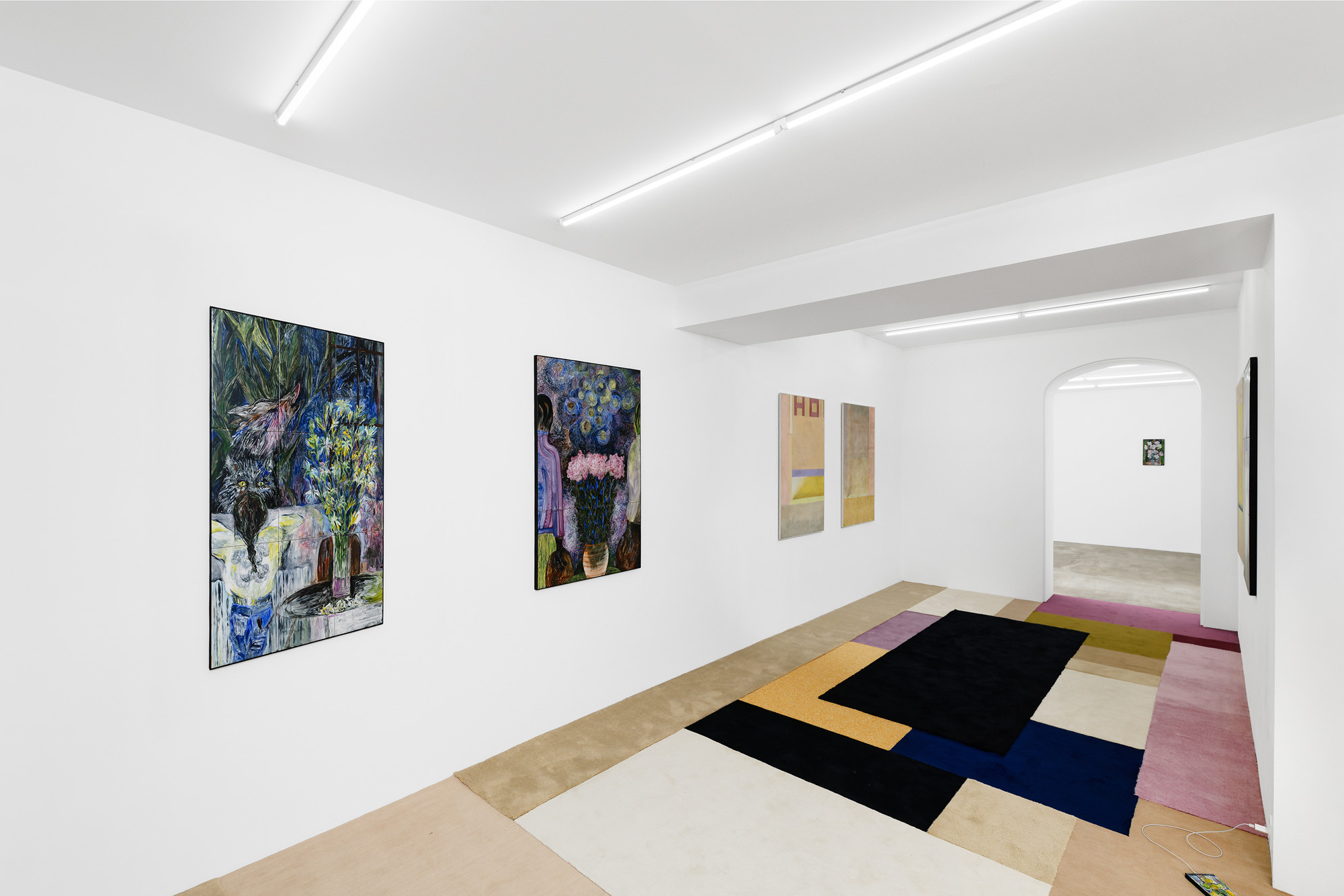 Jacent, House Call, 2023, exhibition view, Sans titre, Paris