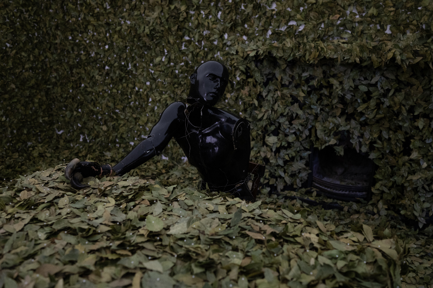Installation View, Nika Kutateladze's Solo Show 'My Neighbour is a House' at Artbeat, Tbilisi, Georgia, 2023