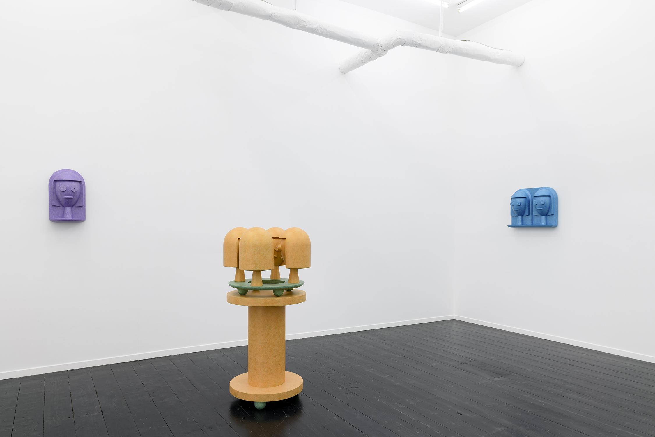 Nick Evans, Ghost Sculptures, 2023, Kendall Koppe, Glasgow, Installation View