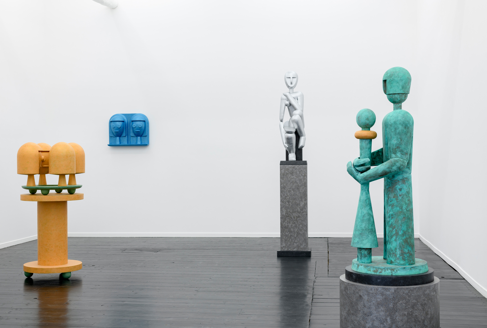 Nick Evans, Ghost Sculptures, 2023, Kendall Koppe, Glasgow, Installation View