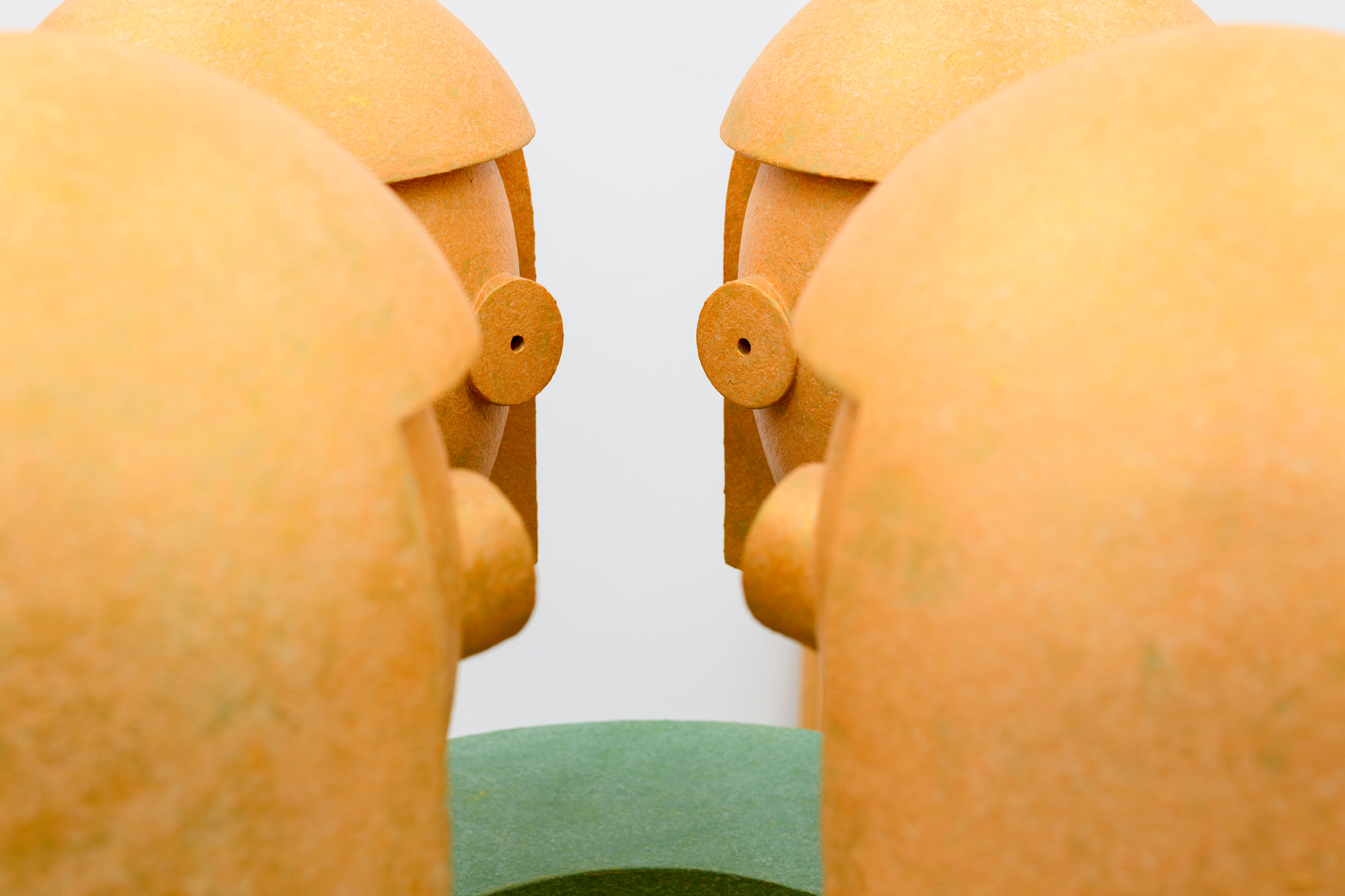 NICK EVANS, Four Heads (carousel), 2023, Detail