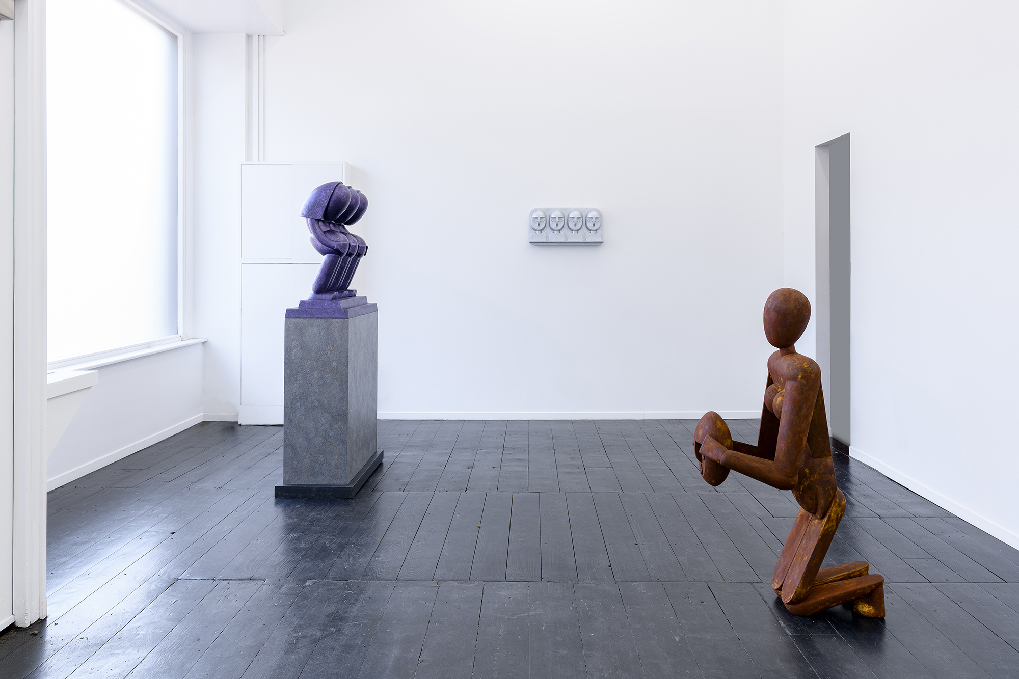 Nick Evans, Ghost Sculptures, 2023, Kendall Koppe, Glasgow, Installation View