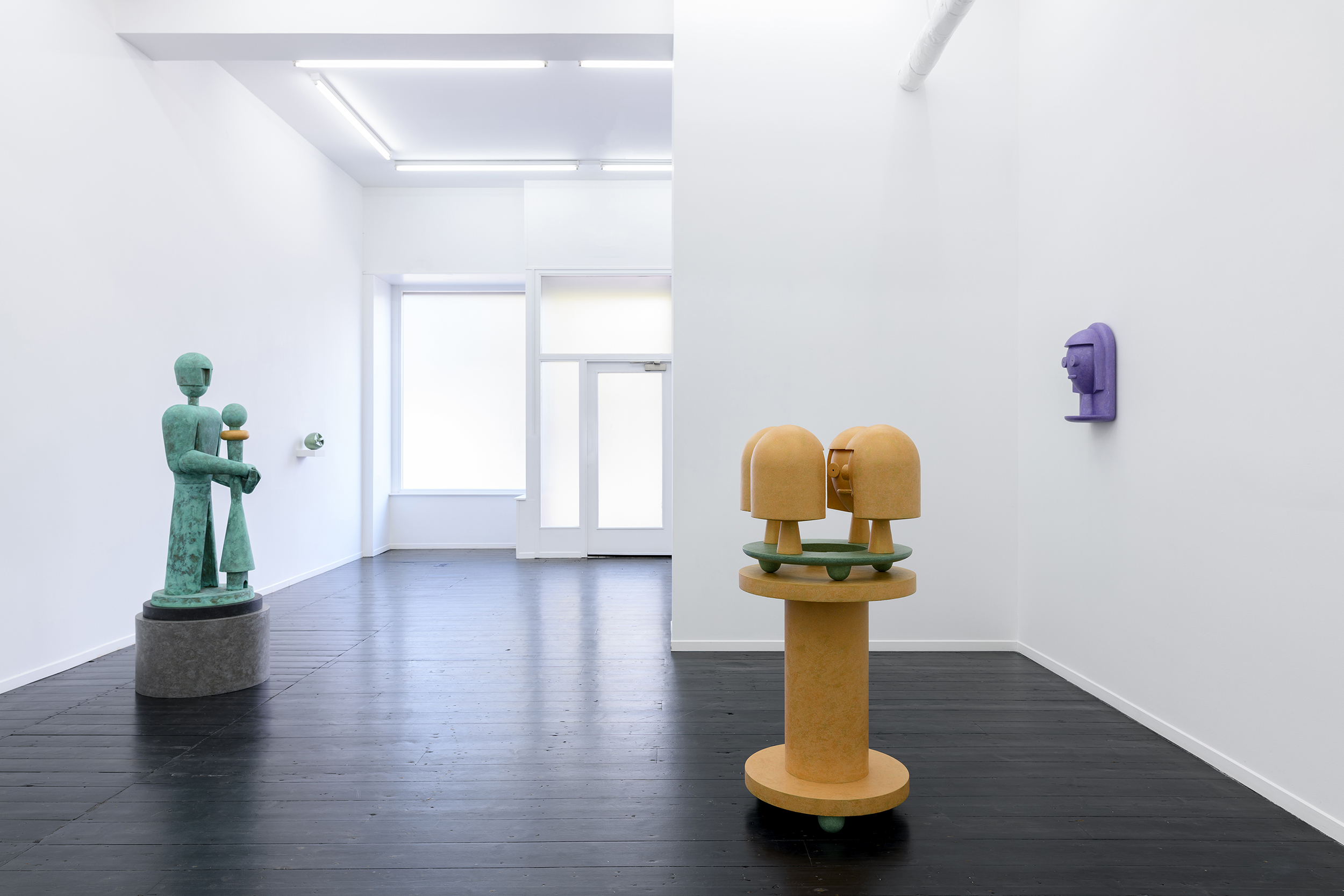 Nick Evans, Ghost Sculptures, 2023, Kendall Koppe, Glasgow, Installation View