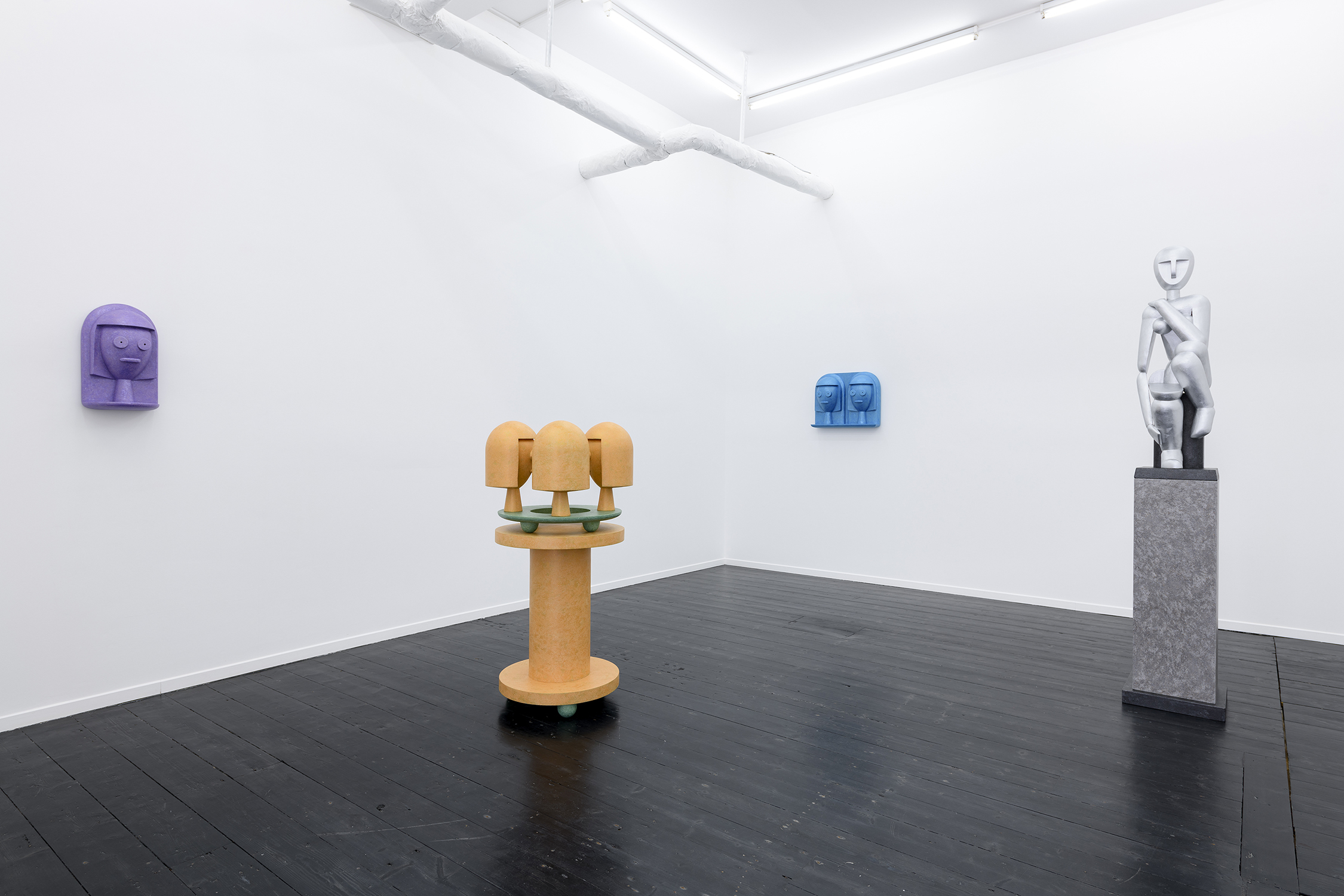 Nick Evans, Ghost Sculptures, 2023, Kendall Koppe, Glasgow, Installation View