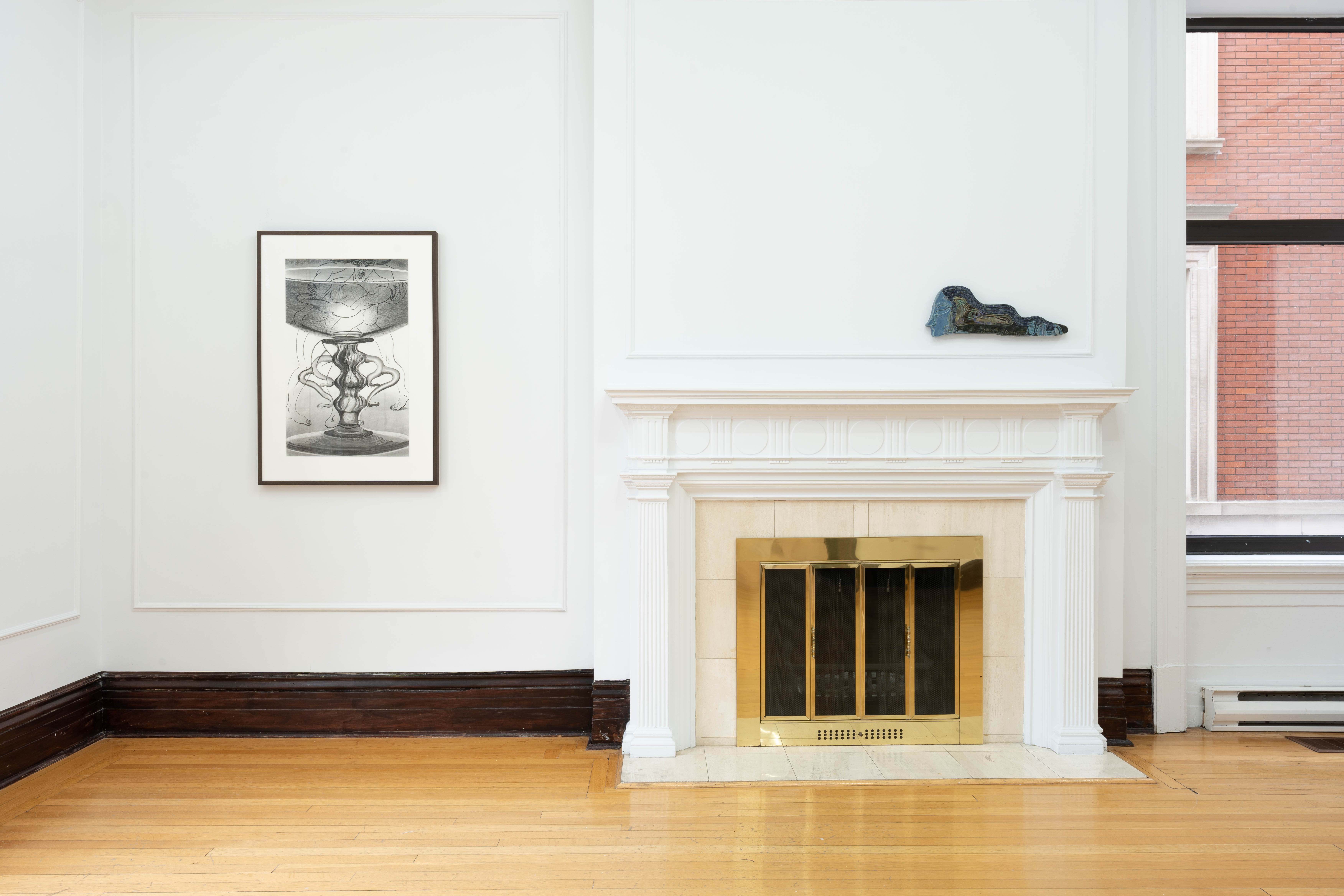 Your mind is a mirror, 2023, Ani Gurashvili, Jacopo Pagin, Anjuli Rathod, and Dominique Sirois, Installation view