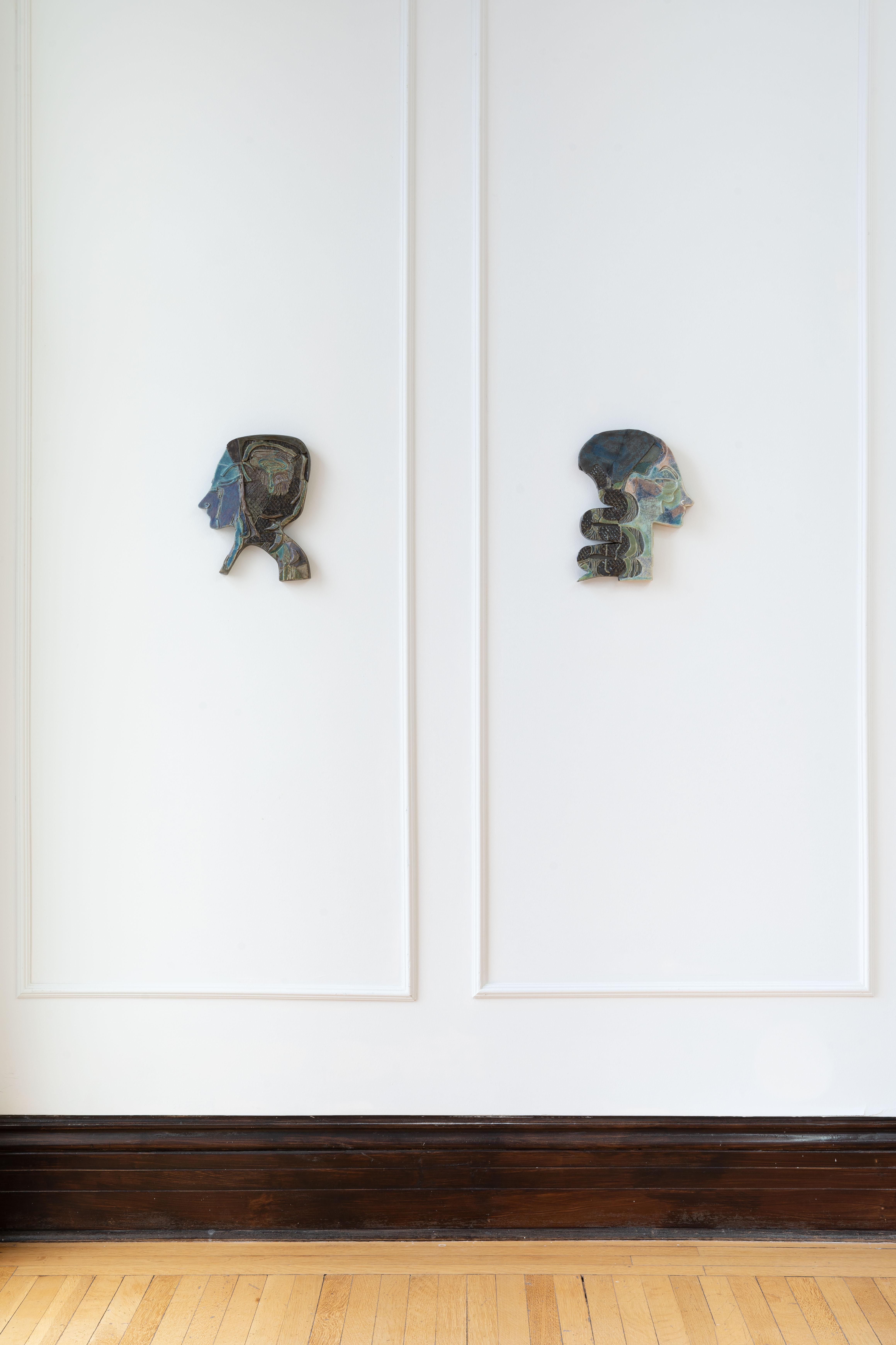 Your mind is a mirror, 2023, Ani Gurashvili, Jacopo Pagin, Anjuli Rathod, and Dominique Sirois, Installation view