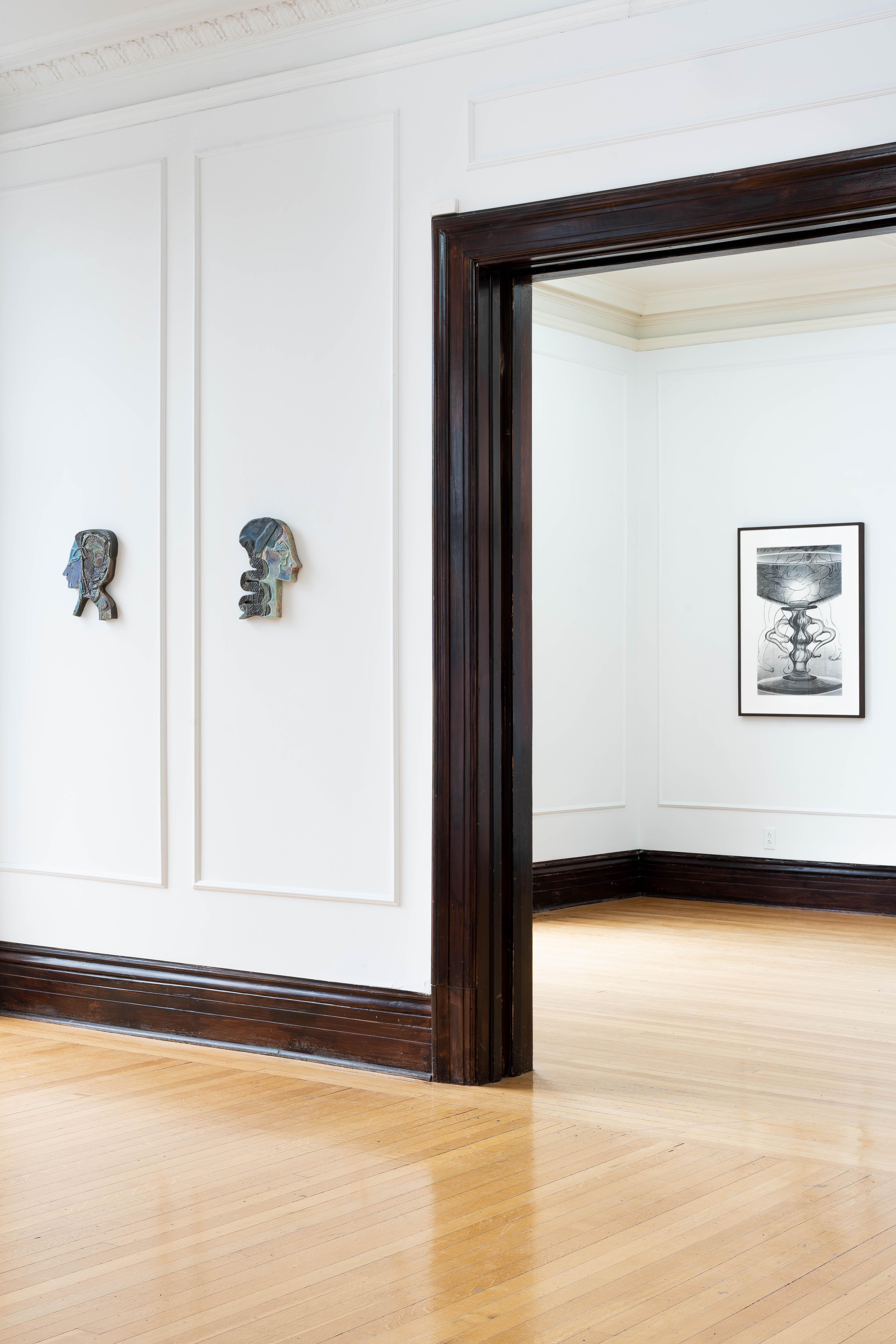 Your mind is a mirror, 2023, Ani Gurashvili, Jacopo Pagin, Anjuli Rathod, and Dominique Sirois, Installation view