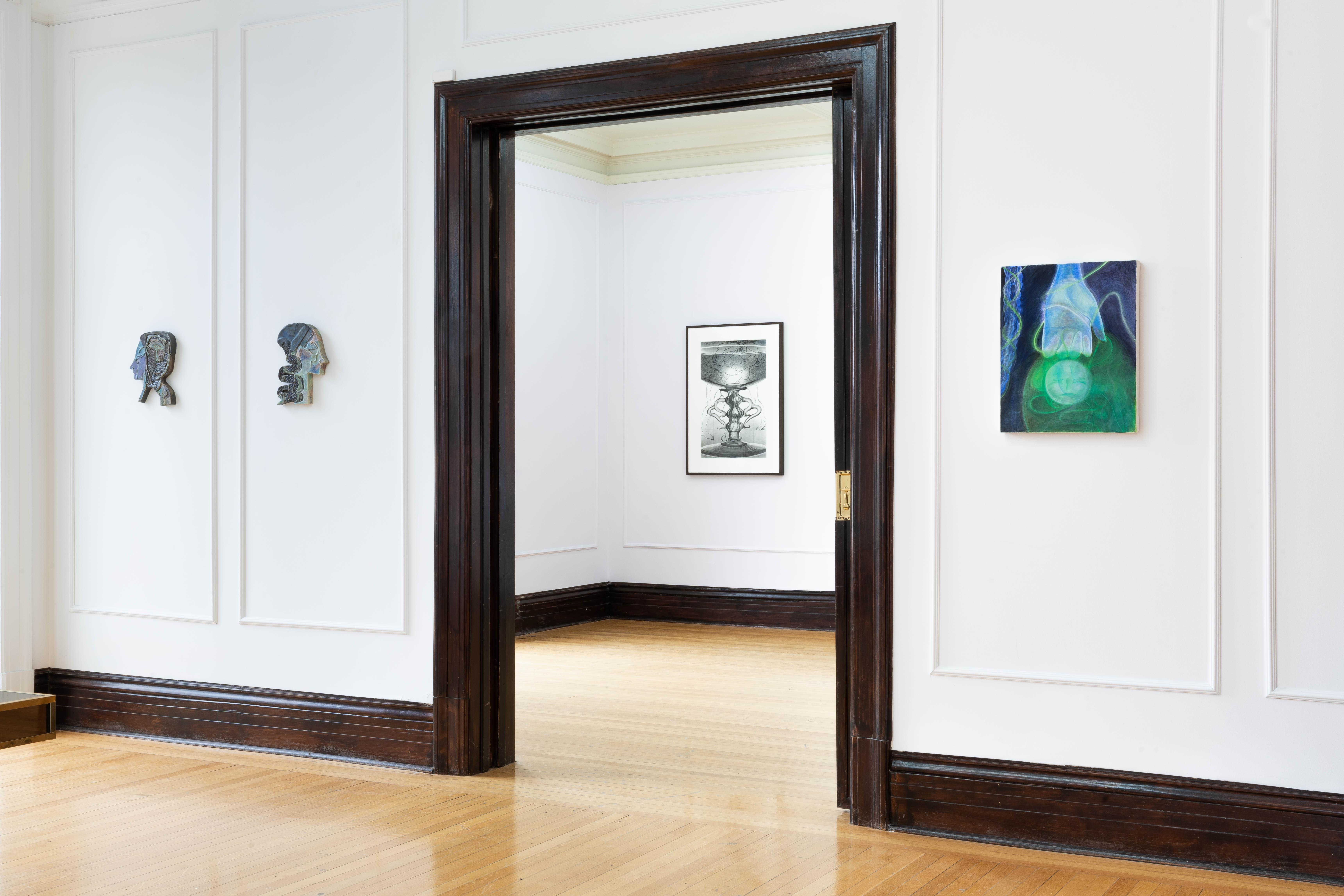 Your mind is a mirror, 2023, Ani Gurashvili, Jacopo Pagin, Anjuli Rathod, and Dominique Sirois, Installation view