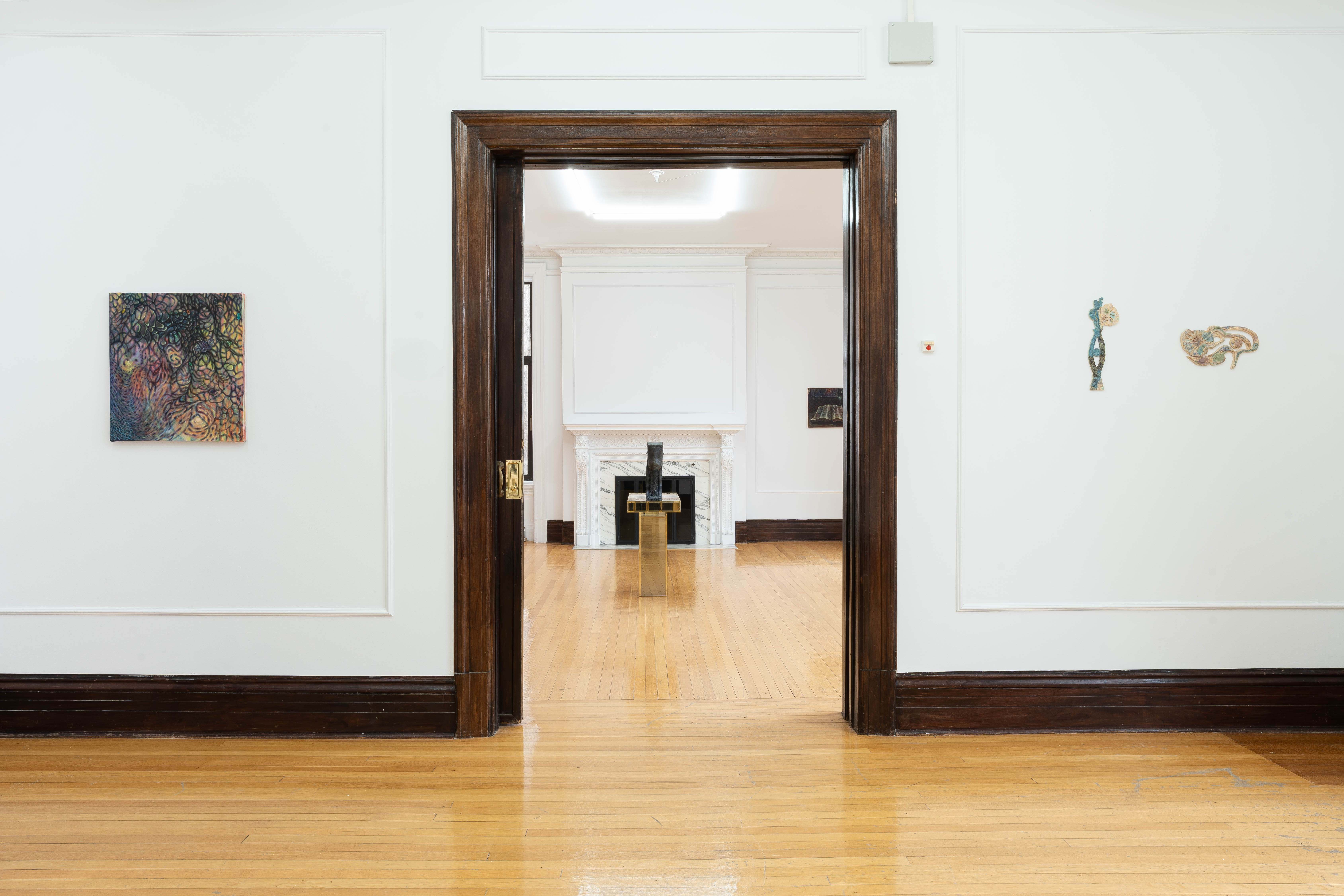 Your mind is a mirror, 2023, Ani Gurashvili, Jacopo Pagin, Anjuli Rathod, and Dominique Sirois, Installation view