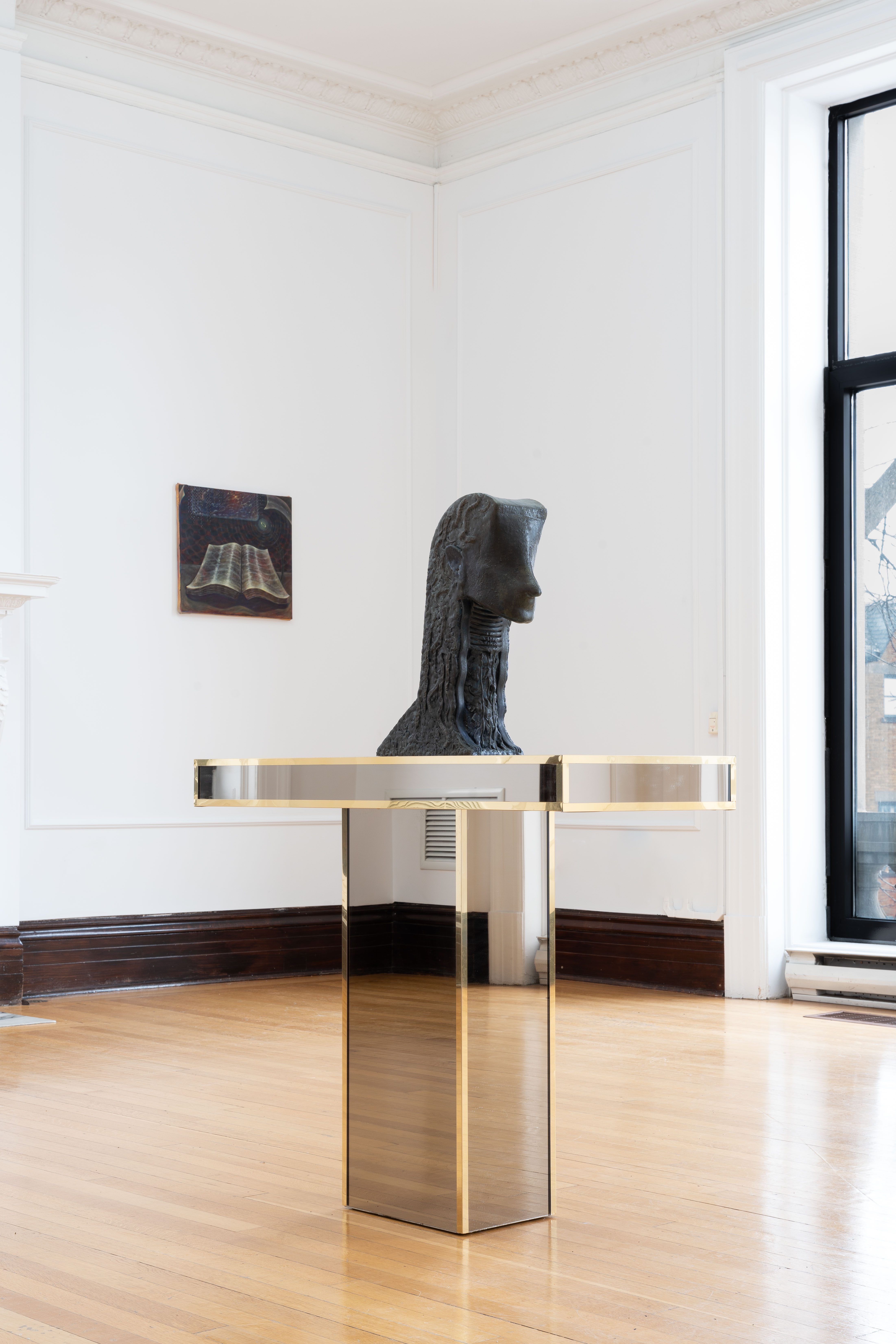 Your mind is a mirror, 2023, Ani Gurashvili, Jacopo Pagin, Anjuli Rathod, and Dominique Sirois, Installation view