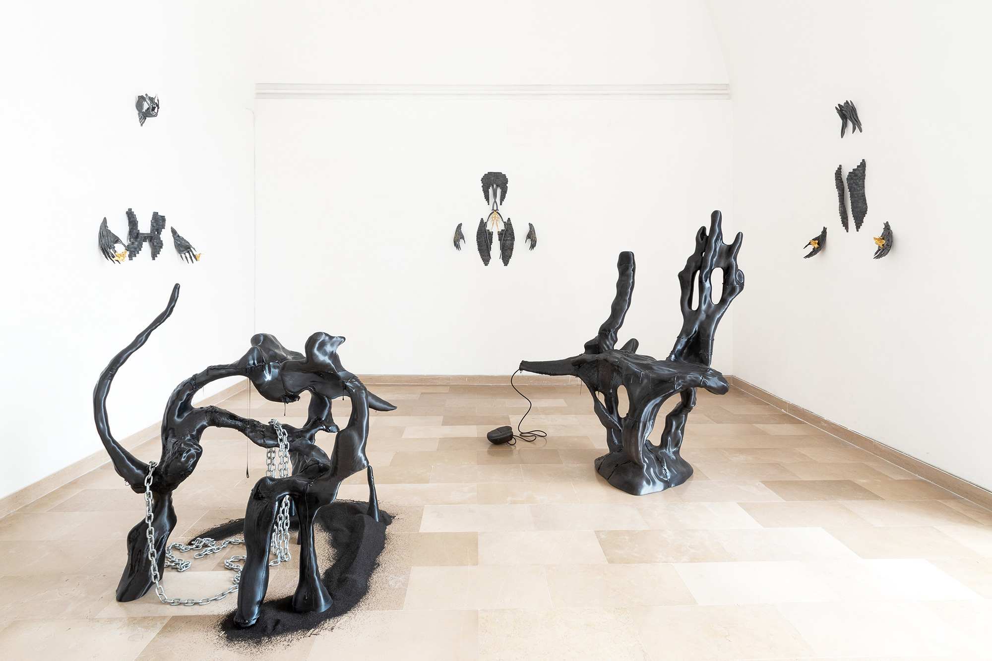 Installation view (Leilei Wu, Petros Moris)