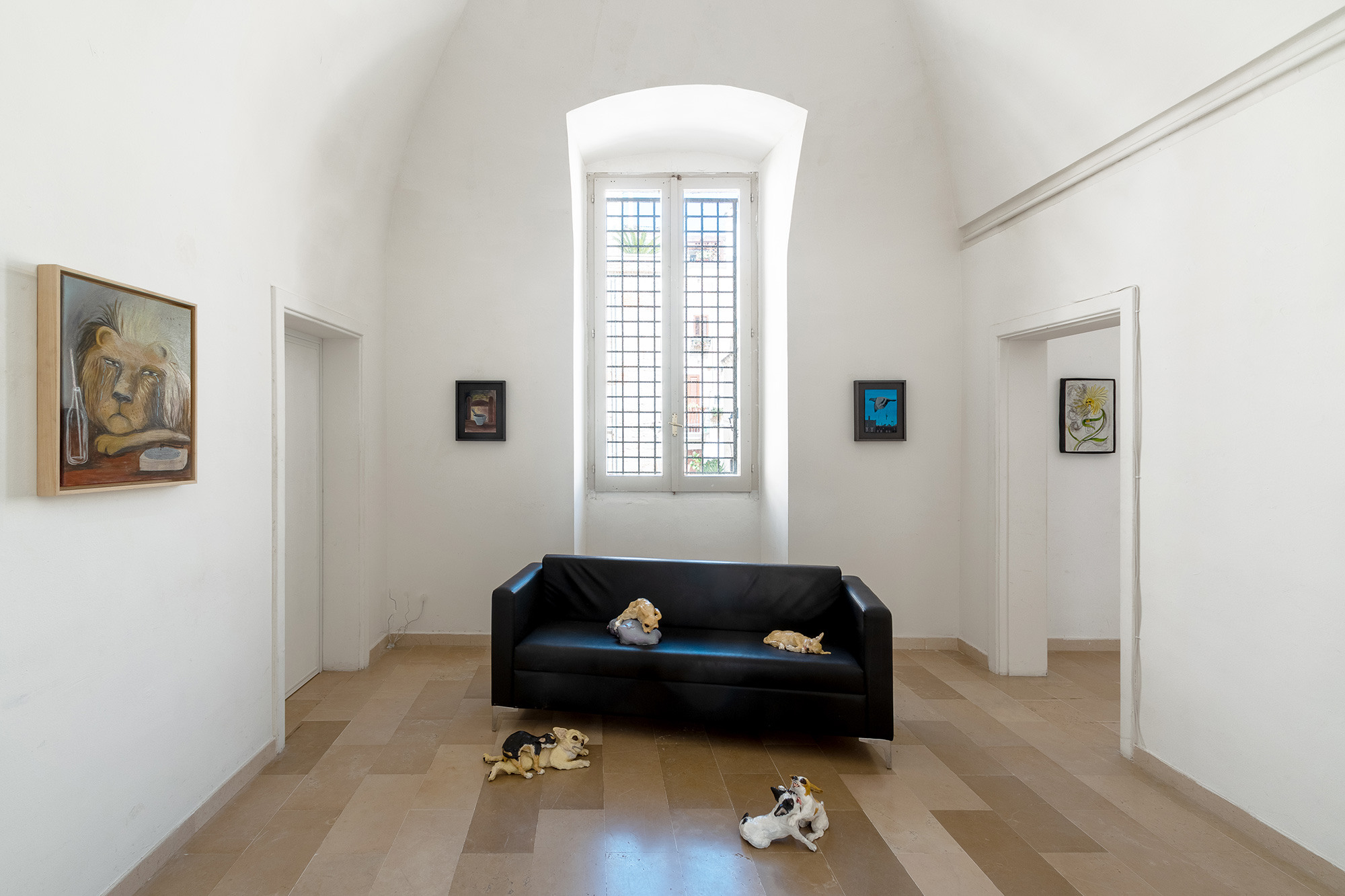 Installation view (Agnese Guido, Ludovica Gugliotta, Cyril Debon)