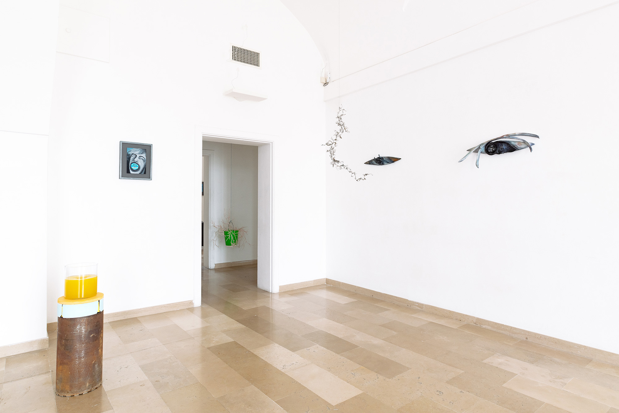 Installation view (Lucia Cristiani, Yein Lee, Agnese Guido, Susi Gelb)