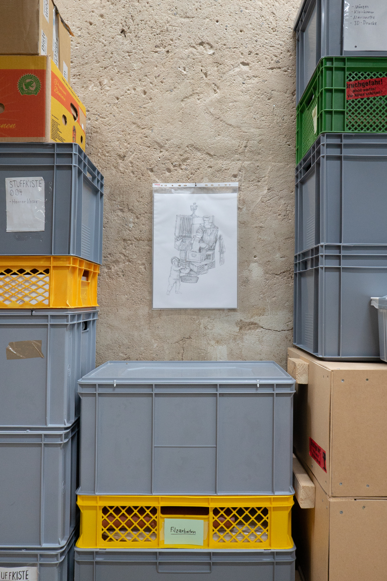 Pablo Schlumberger, Bar Putti Archive Installation view, 2023, BPA Space, Cologne, 2023, Courtesy: The artist
