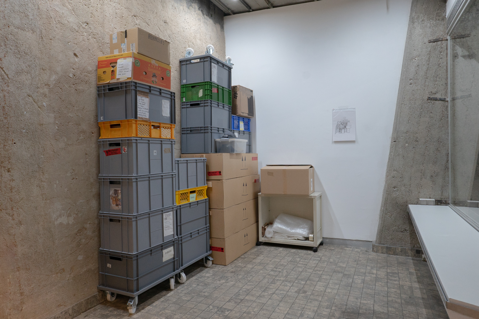 Pablo Schlumberger, Bar Putti Archive Installation view, 2023, BPA Space, Cologne, 2023, Courtesy: The artist