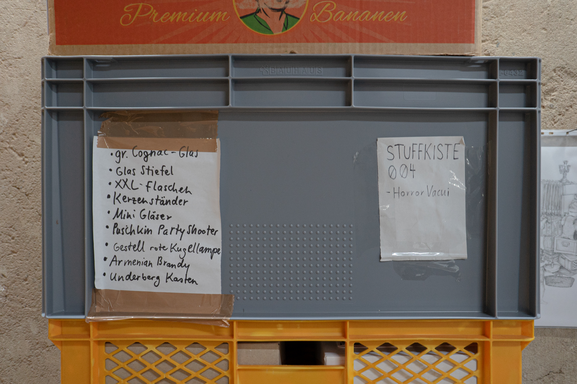 Pablo Schlumberger, Bar Putti Archive, Detail, 2023, BPA Space, Cologne, 2023, Courtesy: The artist