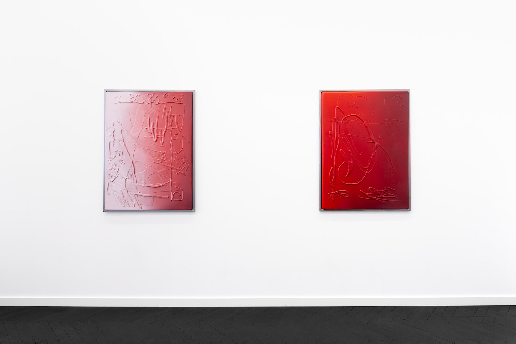Exhibition views: Hannah Sophie Dunkelberg, Pale Pleasures, Gunia Nowik Gallery, 2023, exhibition view. Courtesy Gunia Nowik Gallery