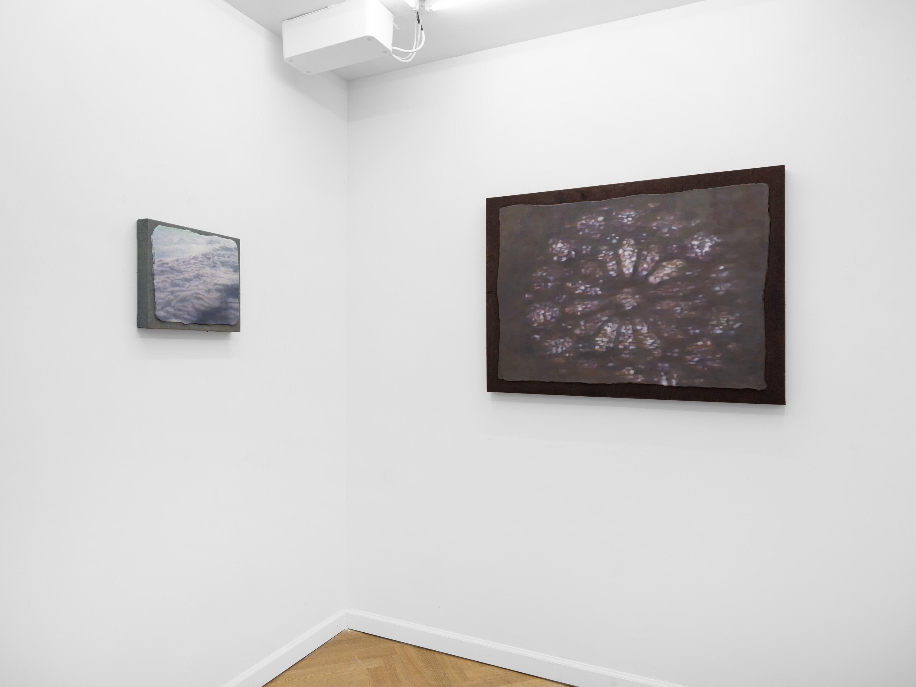 Installation view, Stepen Deffet: Shadow Heir, Below Grand, New York, 2023
