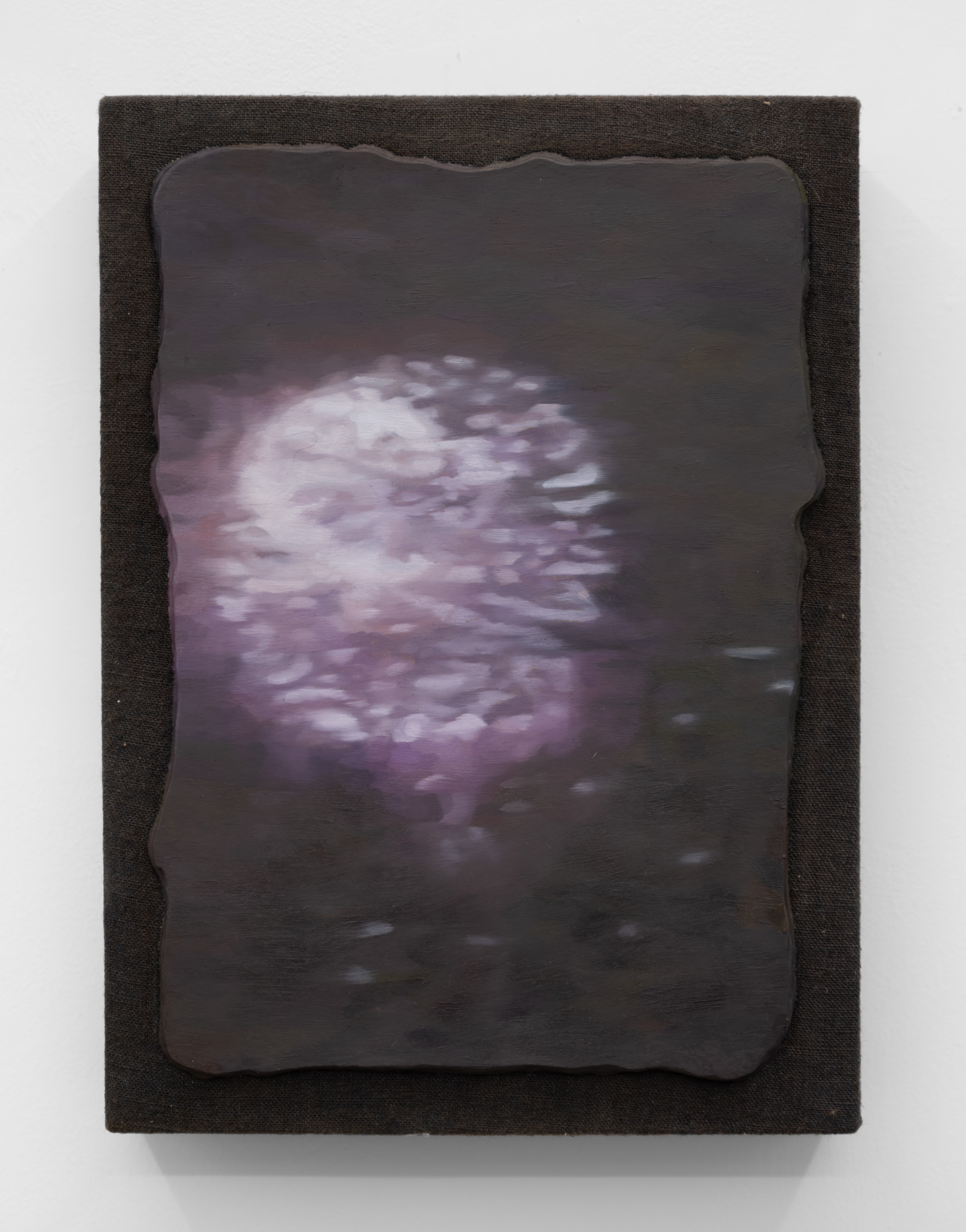 Metope: Fireworks, 2023 Oil on linen stretched panel 12.25 x 9 inches
