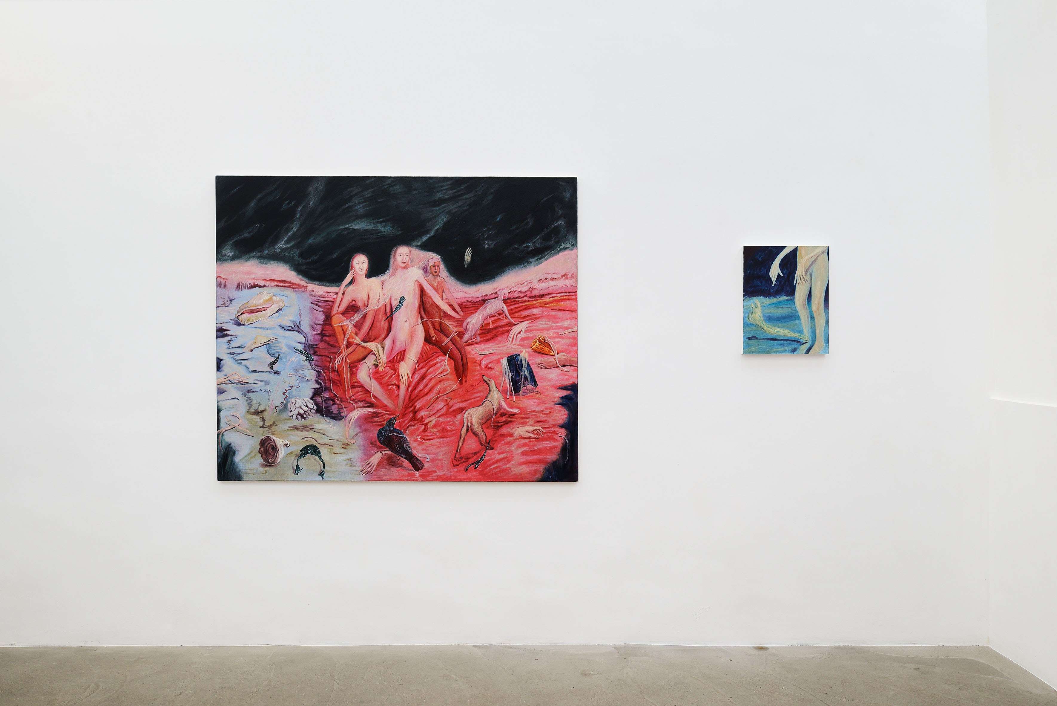 Francesca Banchelli, Fire Song, 2023, installation view at ADA, Rome