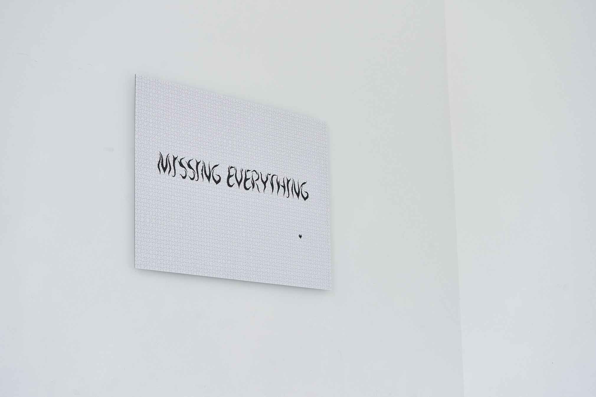 Simona Andrioletti, FIX ME, 2023, 92 x 133 cm, Puzzle tiles