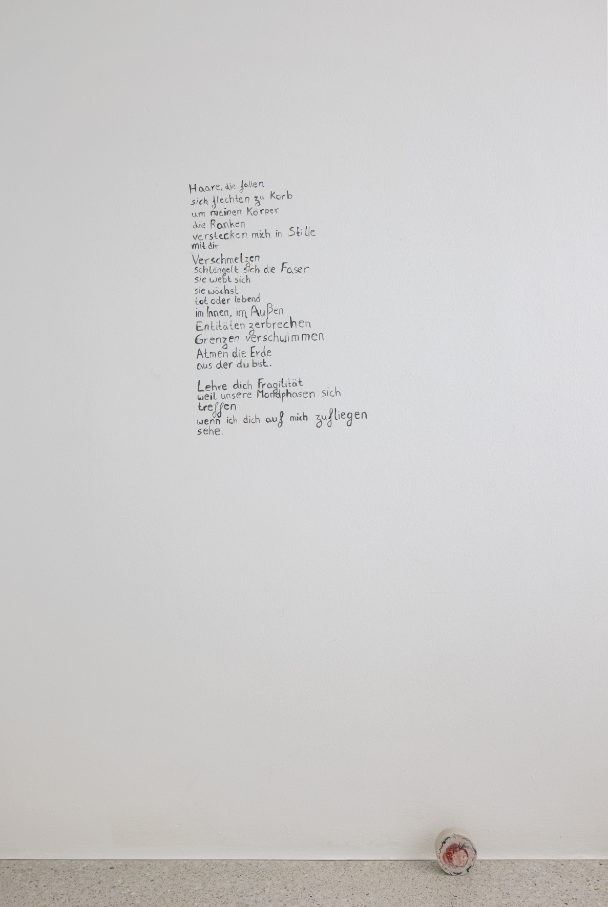 Ausstellungsansicht RADAR: Sophie Rebentisch, Ciao Eden, WestfĂ€lischer Kunstverein und LWL-Museum fĂŒr Kunst und Kultur, MĂŒnster, 2023. © Foto: LWL/Hanna Neander