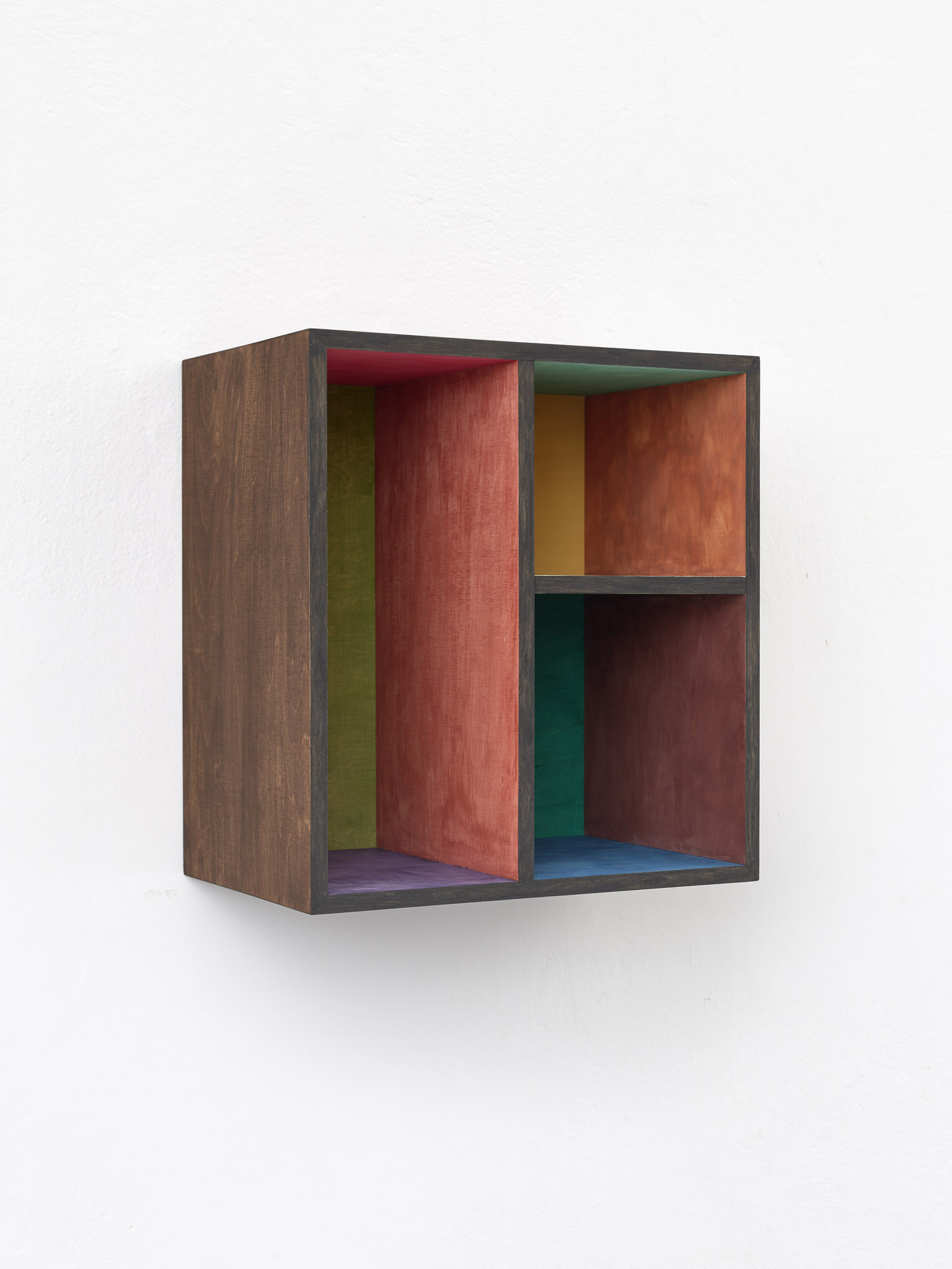 Sunah Choi, "Small Shelf Geneva", 2023, wood color, 42 x 46 x 30 cm