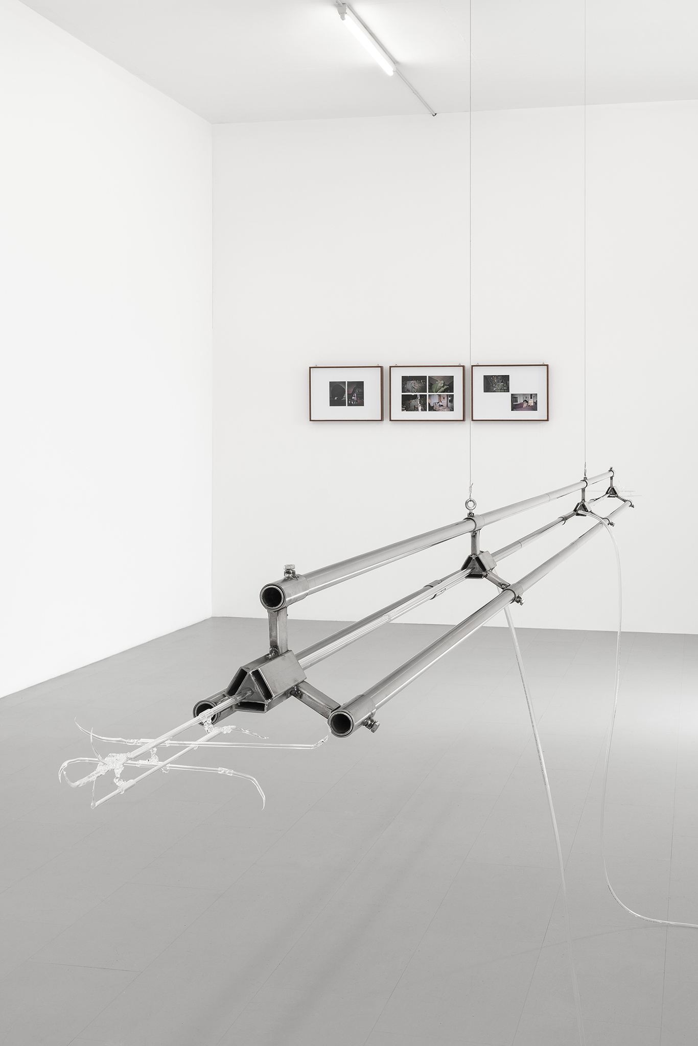 Data Mining, installation view at La Rada, Locarno, 2023. Courtesy of the Artists and La Rada, Locarno. Photography by Tiziano Ercoli & Riccardo Giancola