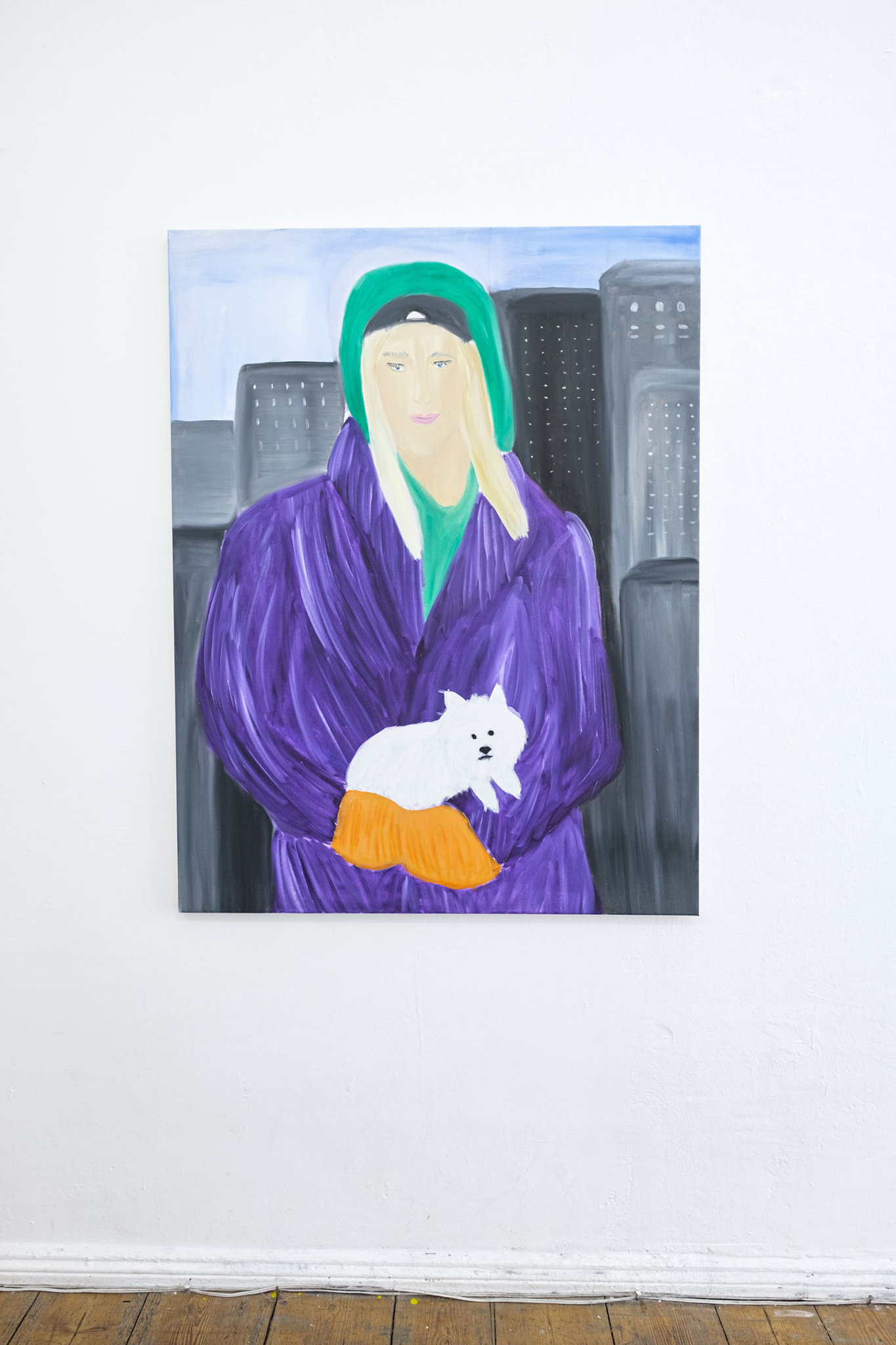 „These streets will make you feel brand new“, Oil on Canvas,  100 x 130 cm, 2023