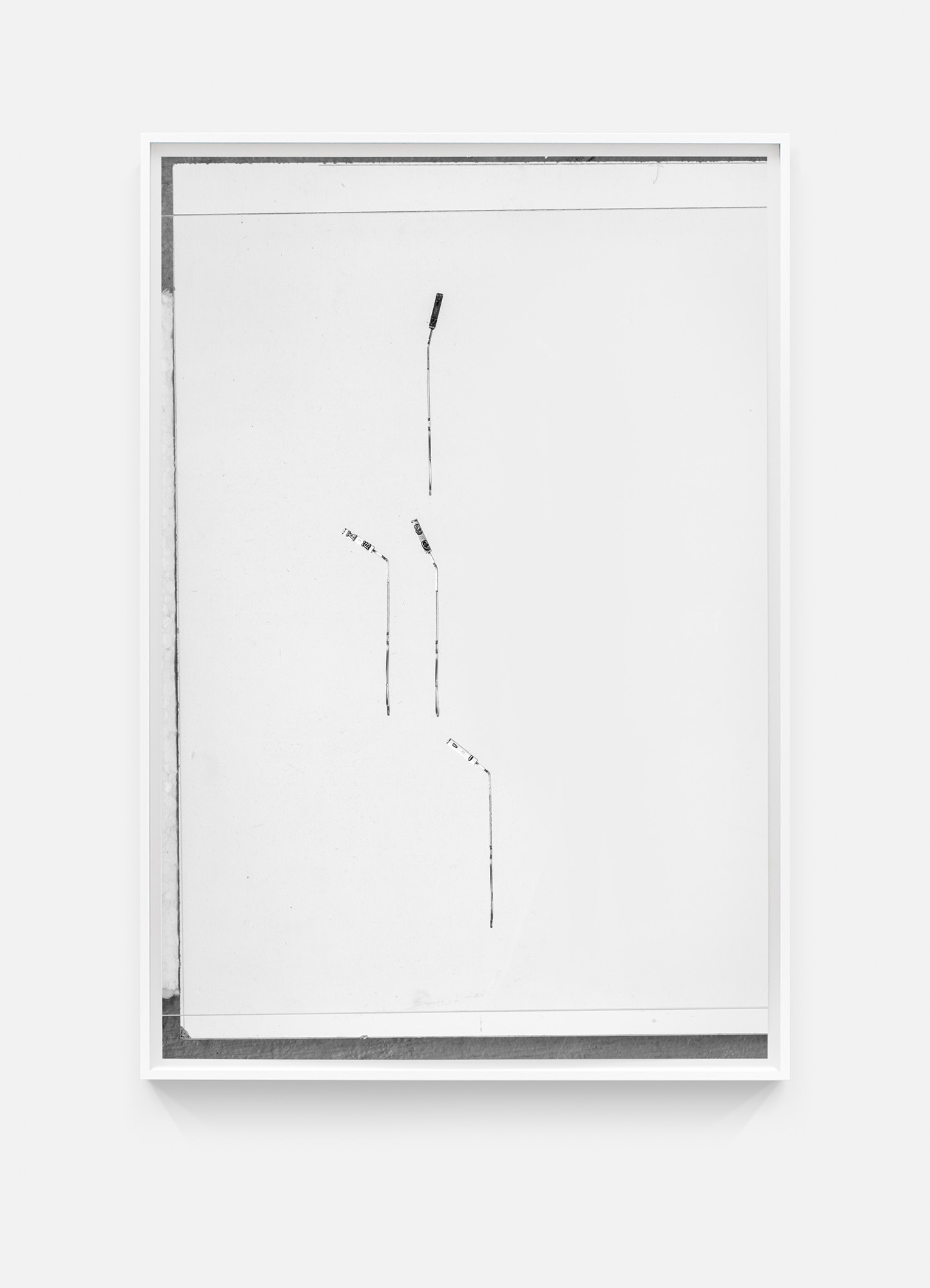 Andrzej Steinbach, detail from the series Disassembling a Typewriter: Vv Ää §9 '- , Fine Art Print, Galerie Conradi, 2023