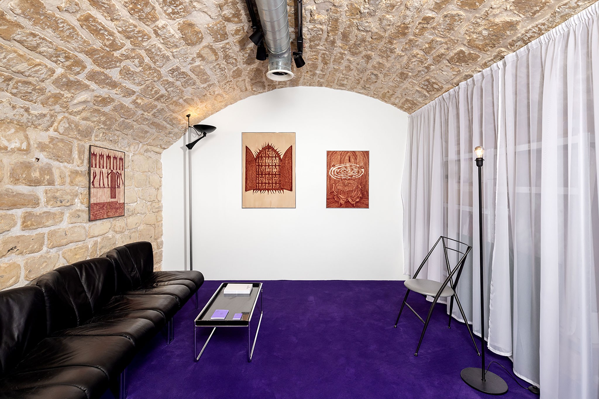 "États d'âme", 2023, DS Galerie, exhibition view, photo credit Romain Darnaud