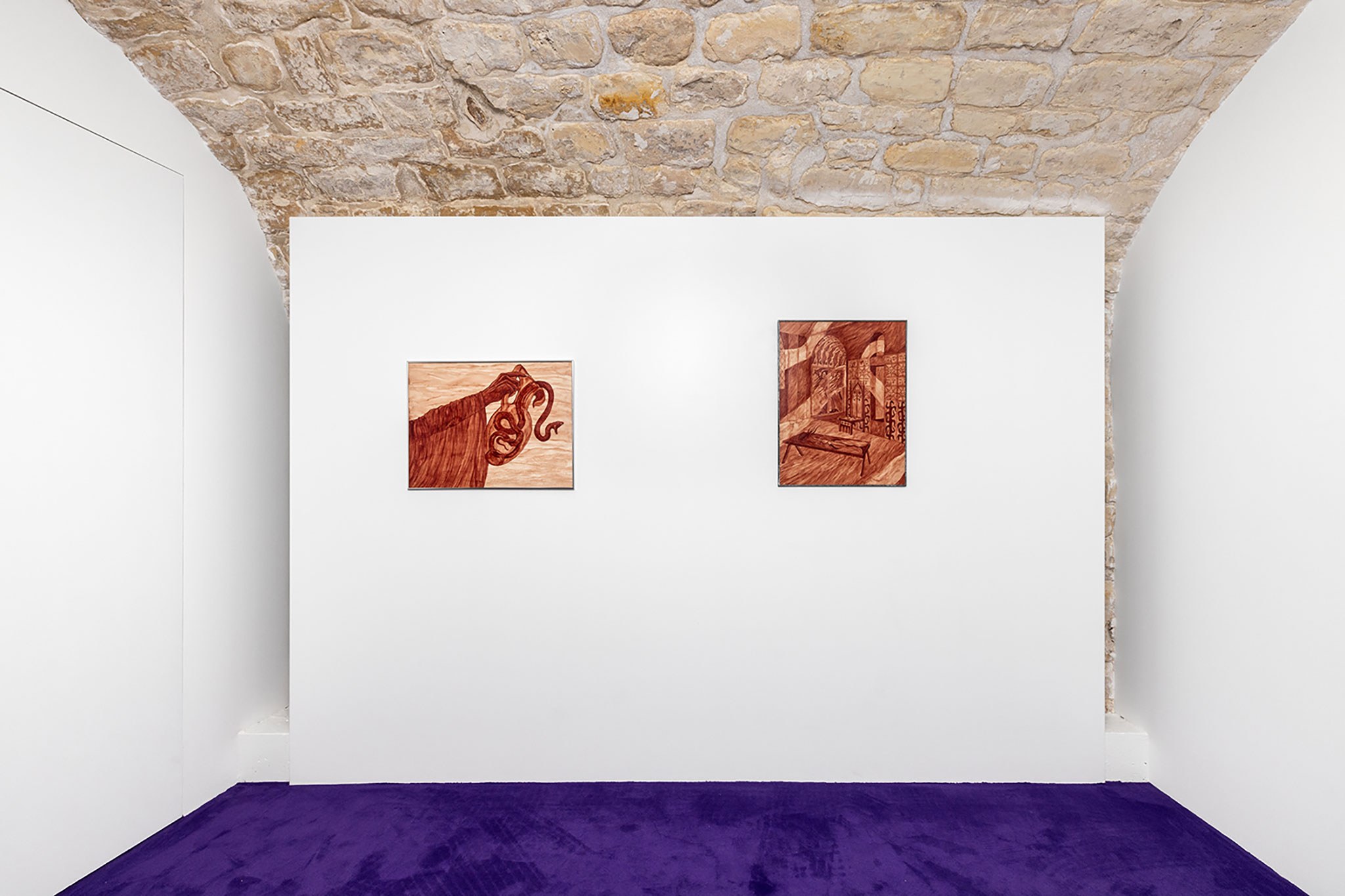  "États d'âme", 2023, DS Galerie, exhibition view, photo credit Romain Darnaud